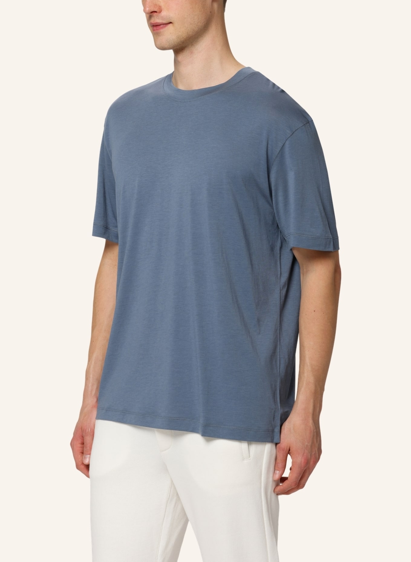 TRUSTED HANDWORK Oversized Round Neck 1/2-Sleeve T-Shirt, Farbe: BLAU (Bild 7)