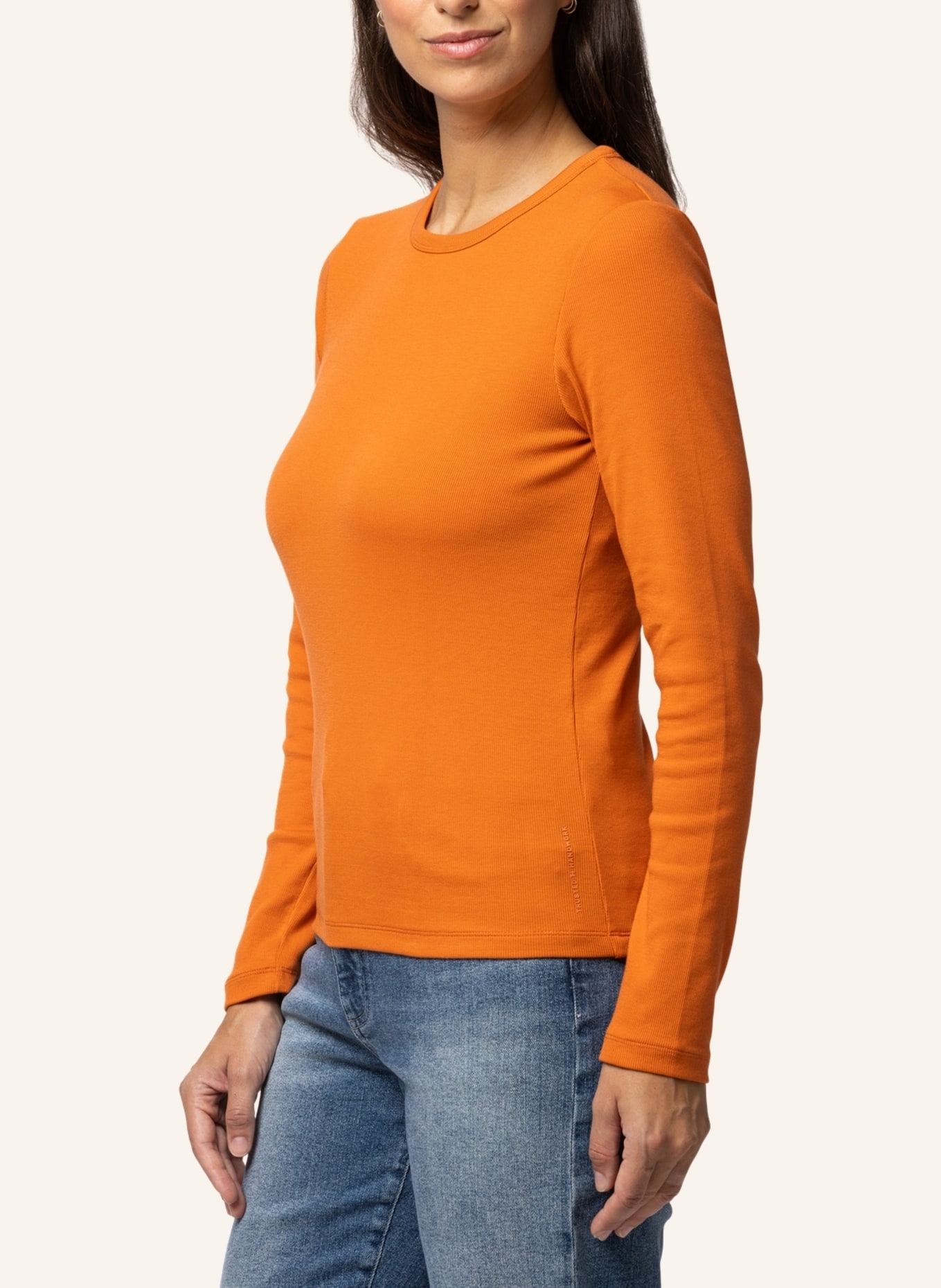 TRUSTED HANDWORK Round Neck 1/1-Sleeve T-Shirt, Farbe: ORANGE (Bild 7)