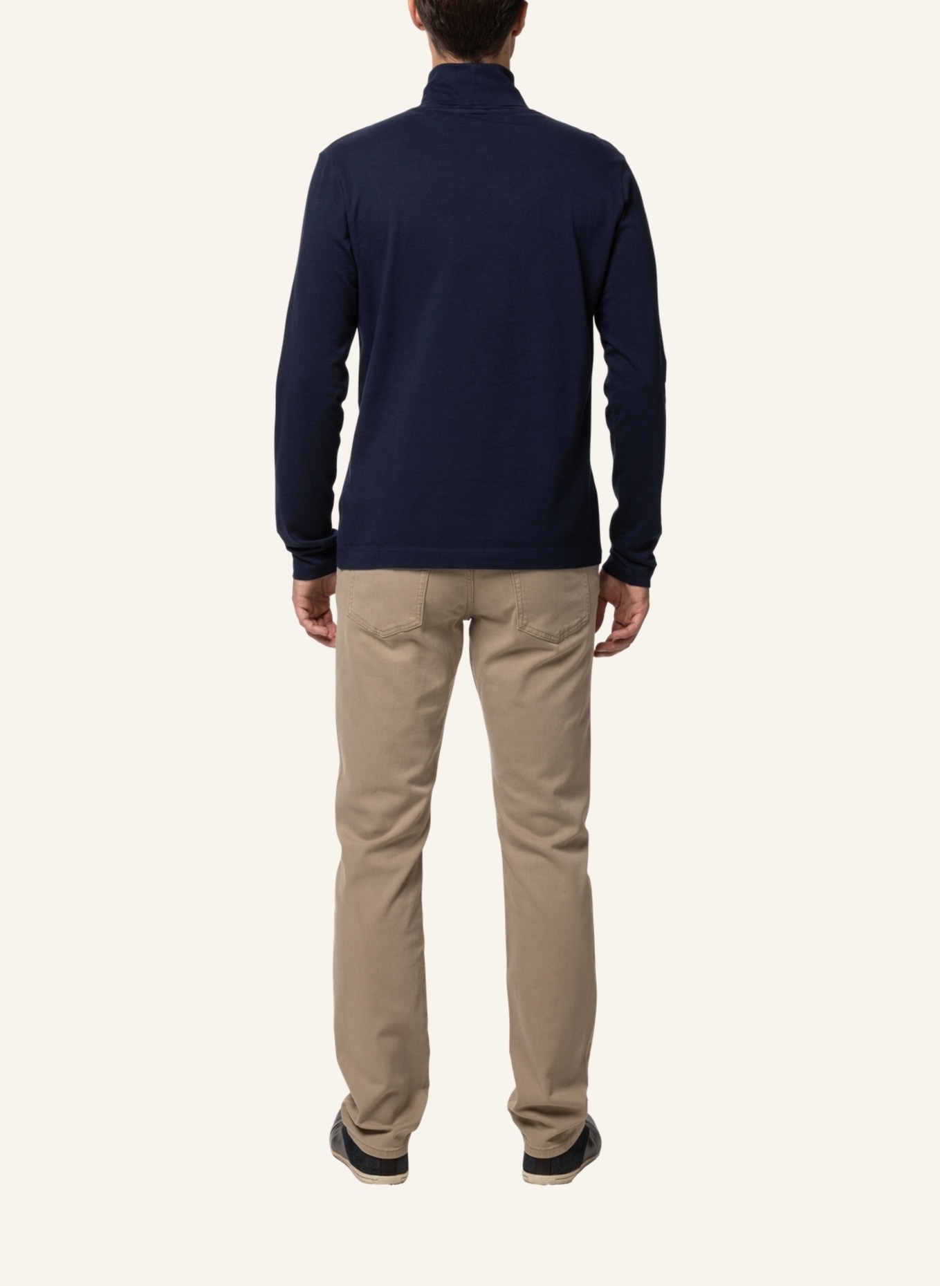 TRUSTED HANDWORK Pullover GRAND PRAIRIE, Farbe: BLAU (Bild 2)