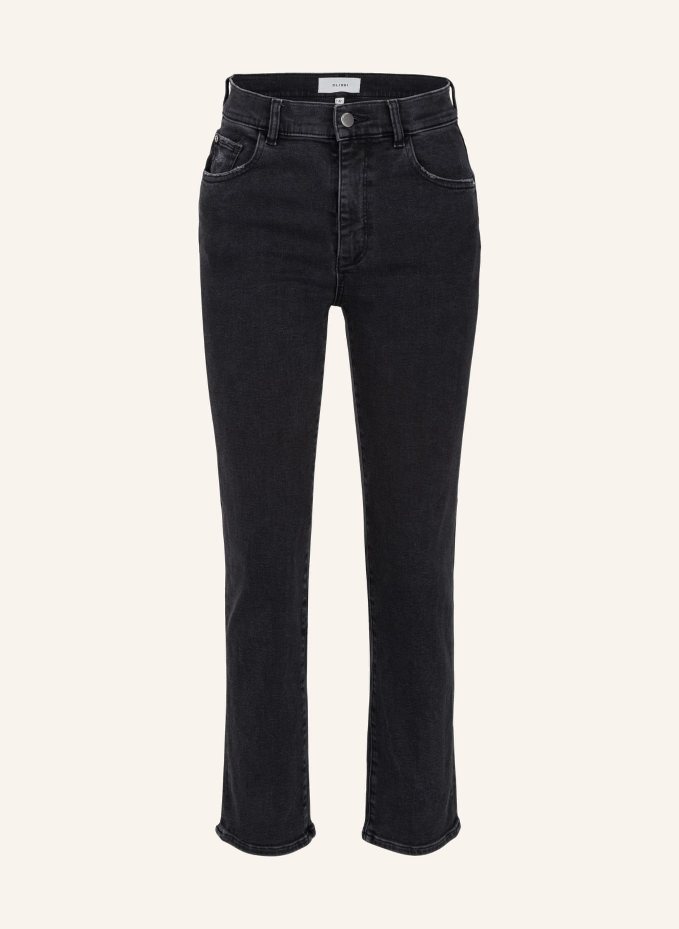 DL1961 Jeans PATTI STRAIGHT, Farbe: SCHWARZ (Bild 1)