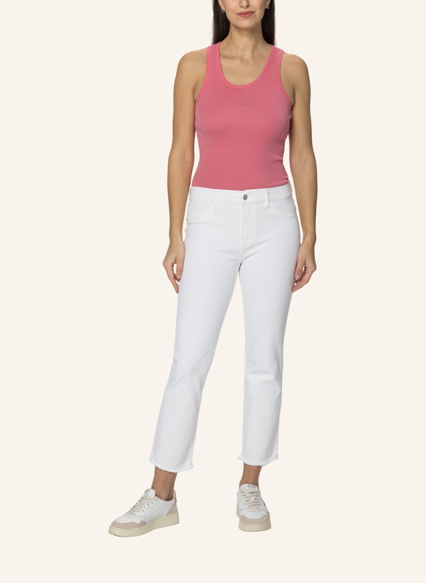 DL1961 Straight Jeans MARA, Farbe: WEISS (Bild 3)