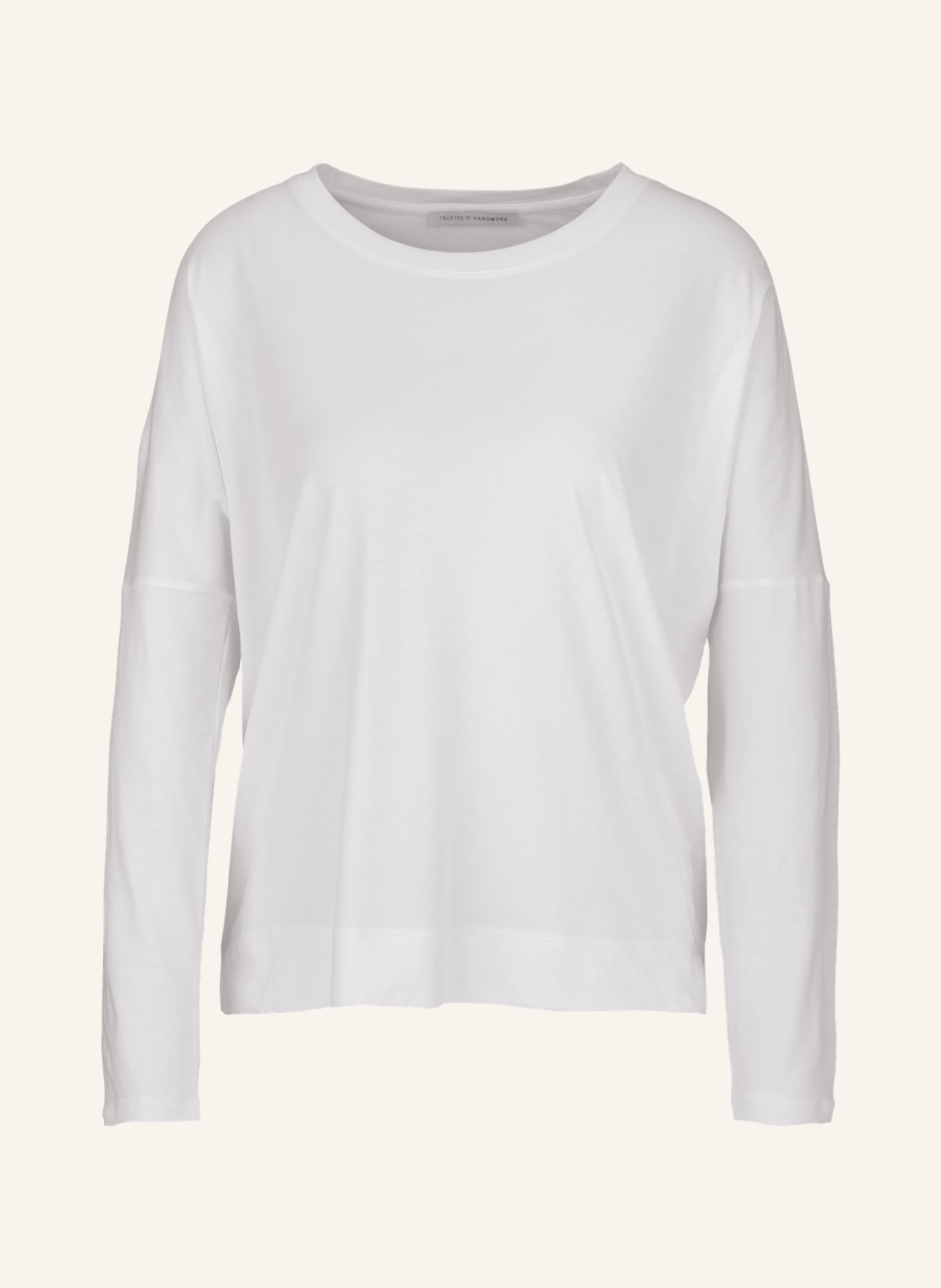 TRUSTED HANDWORK Sweatshirt LYON, Farbe: WEISS (Bild 1)