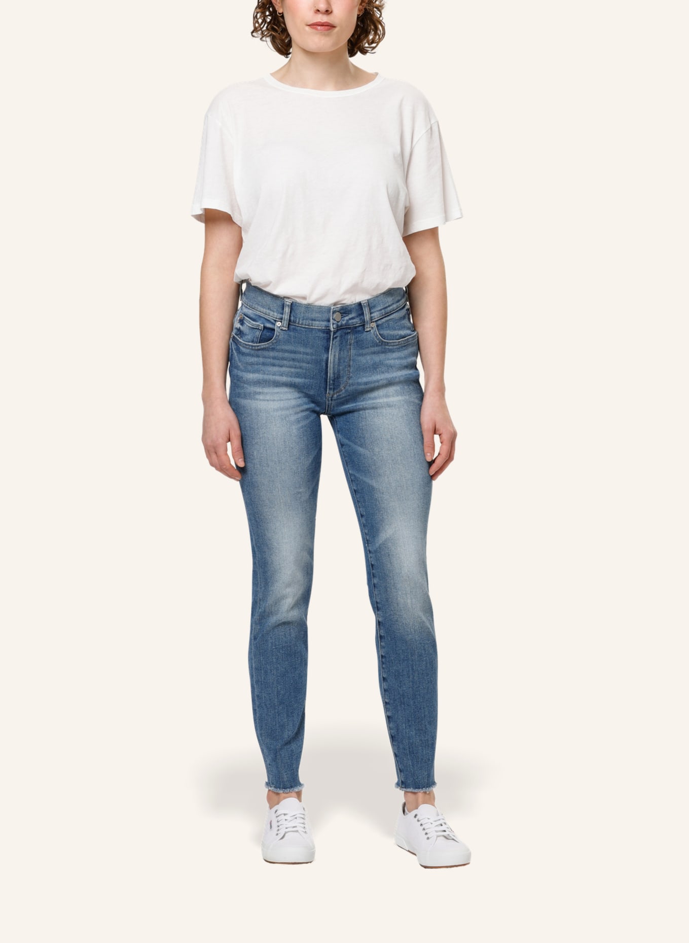 DL1961 Jeans Skinny Fit, Farbe: BLAU (Bild 4)
