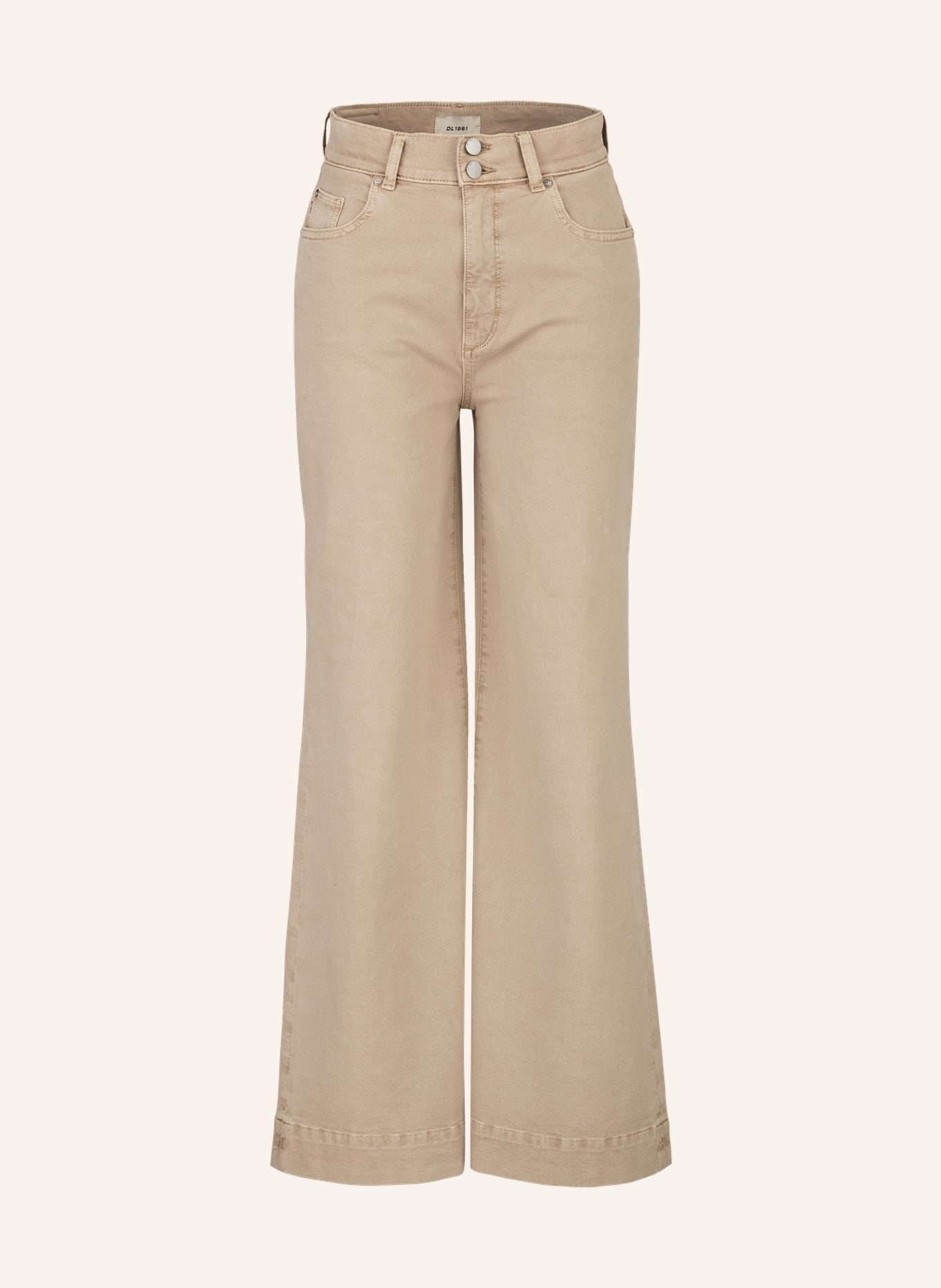 DL1961 Wide Leg Jeans HEPBURN, Farbe: BRAUN (Bild 1)