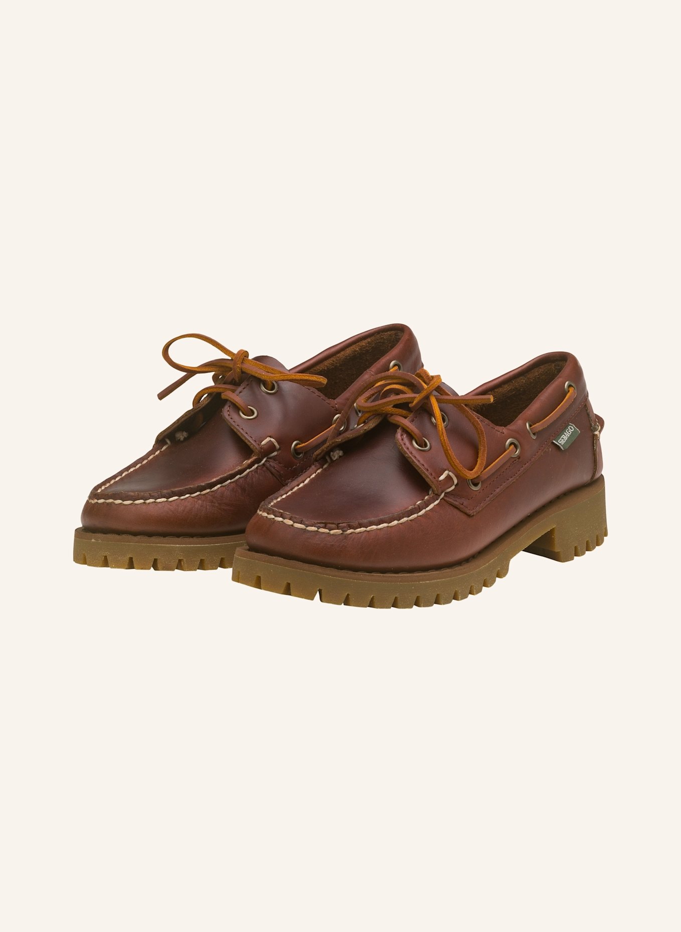 SEBAGO Schuh PORTLAND LUG WAXY, Farbe: BRAUN (Bild 1)