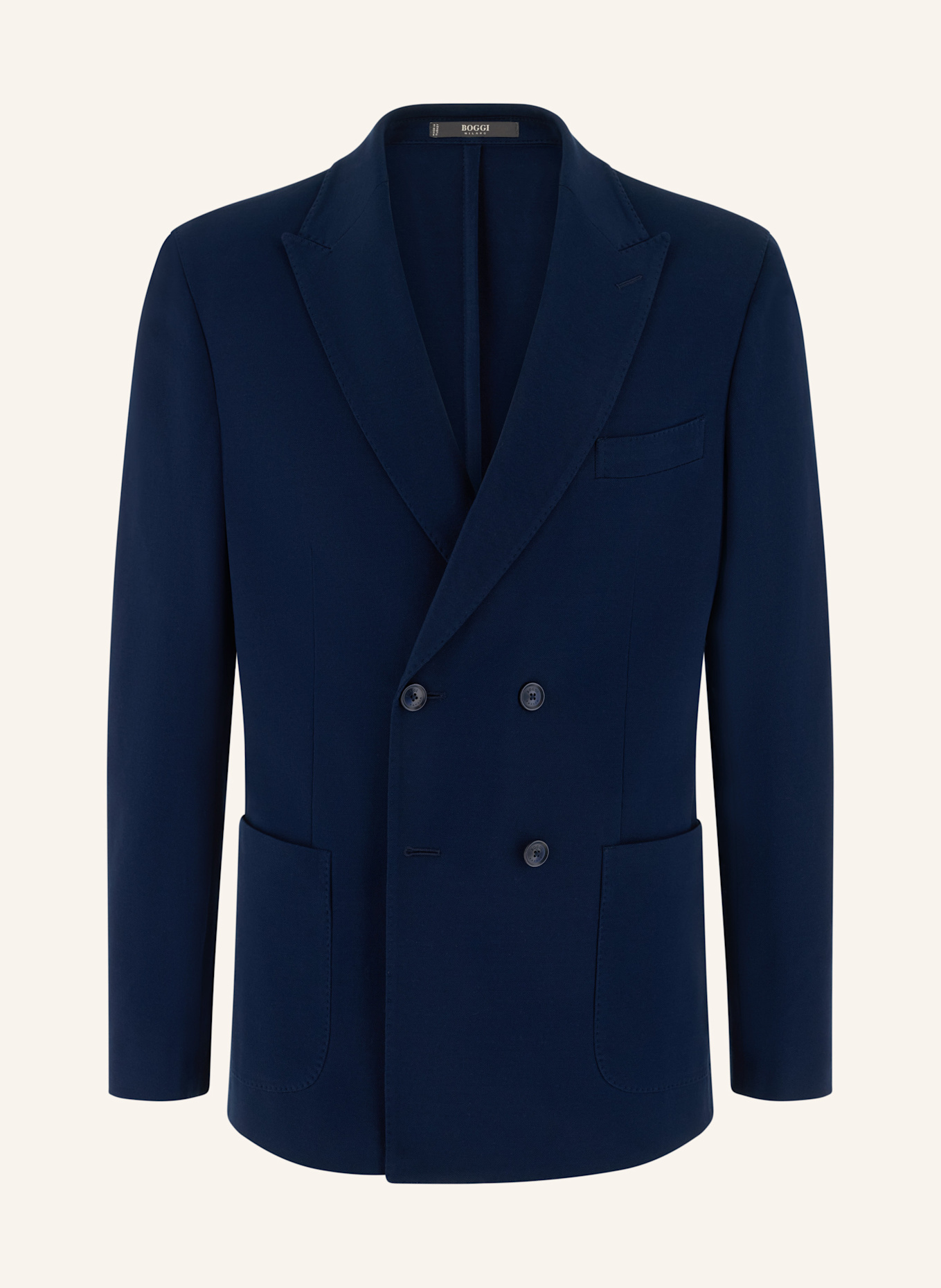 BOGGI MILANO Sweatjasje: DONKERBLAUW