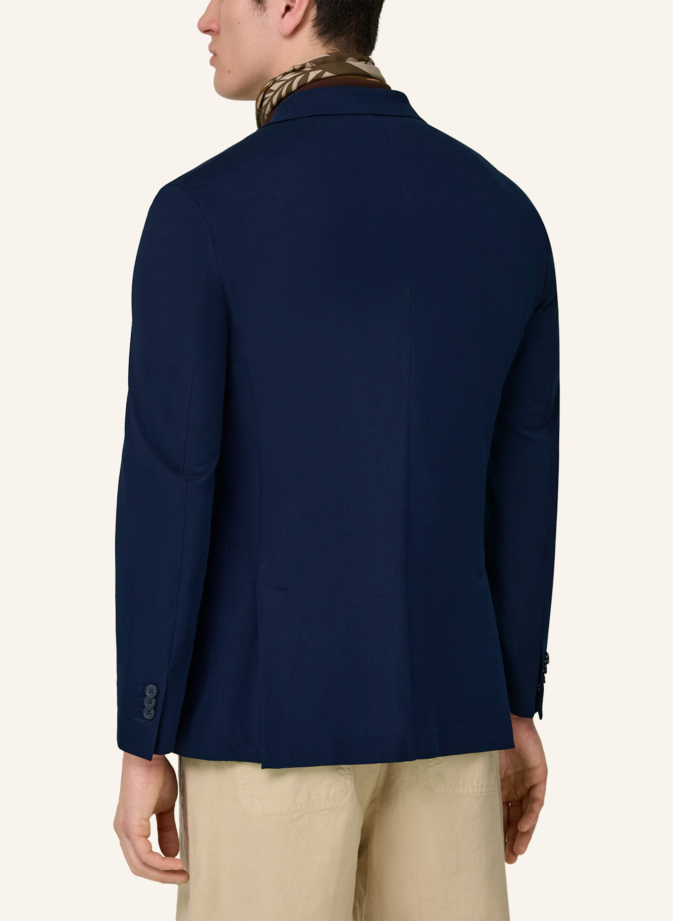 BOGGI MILANO Sweatjasje: DONKERBLAUW