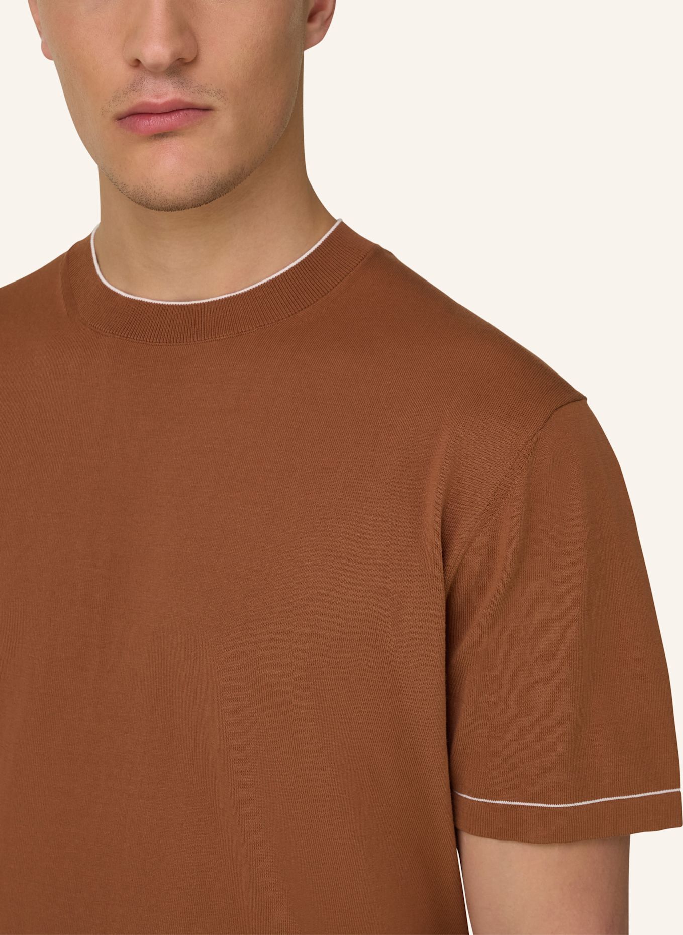 BOGGI MILANO Pullover: ORANGE