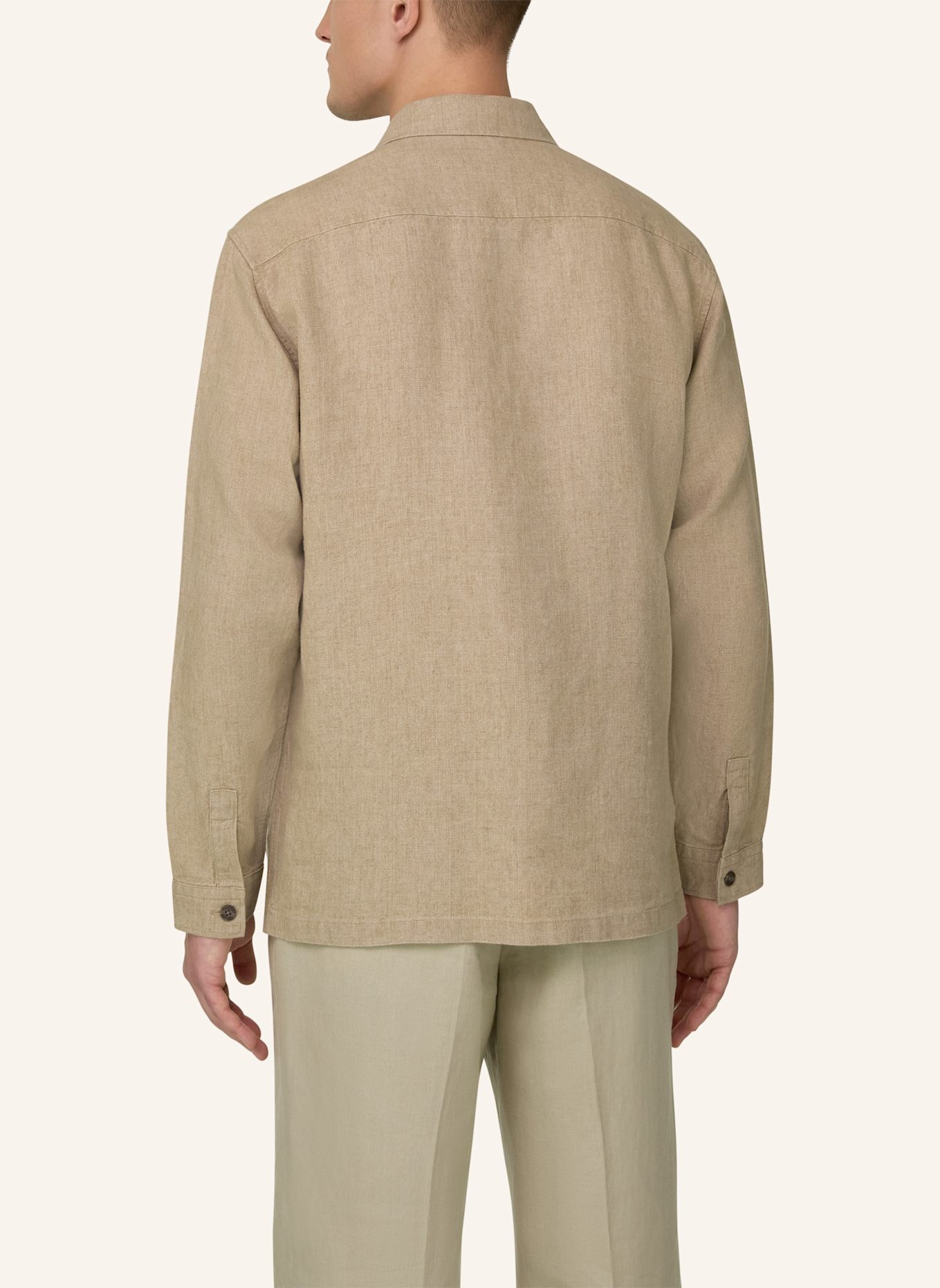 BOGGI MILANO Overjas: BEIGE