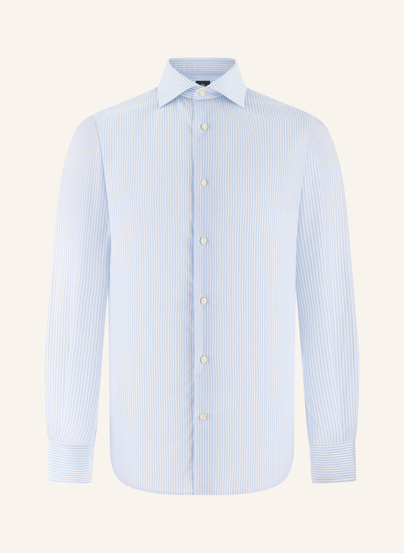 BOGGI MILANO Hemd Regular Fit: HELLBLAU