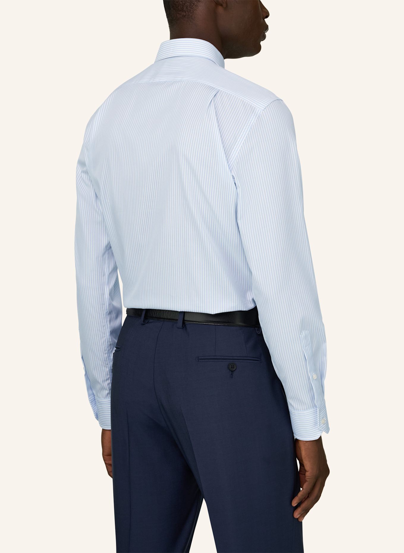 BOGGI MILANO Hemd Regular Fit: HELLBLAU