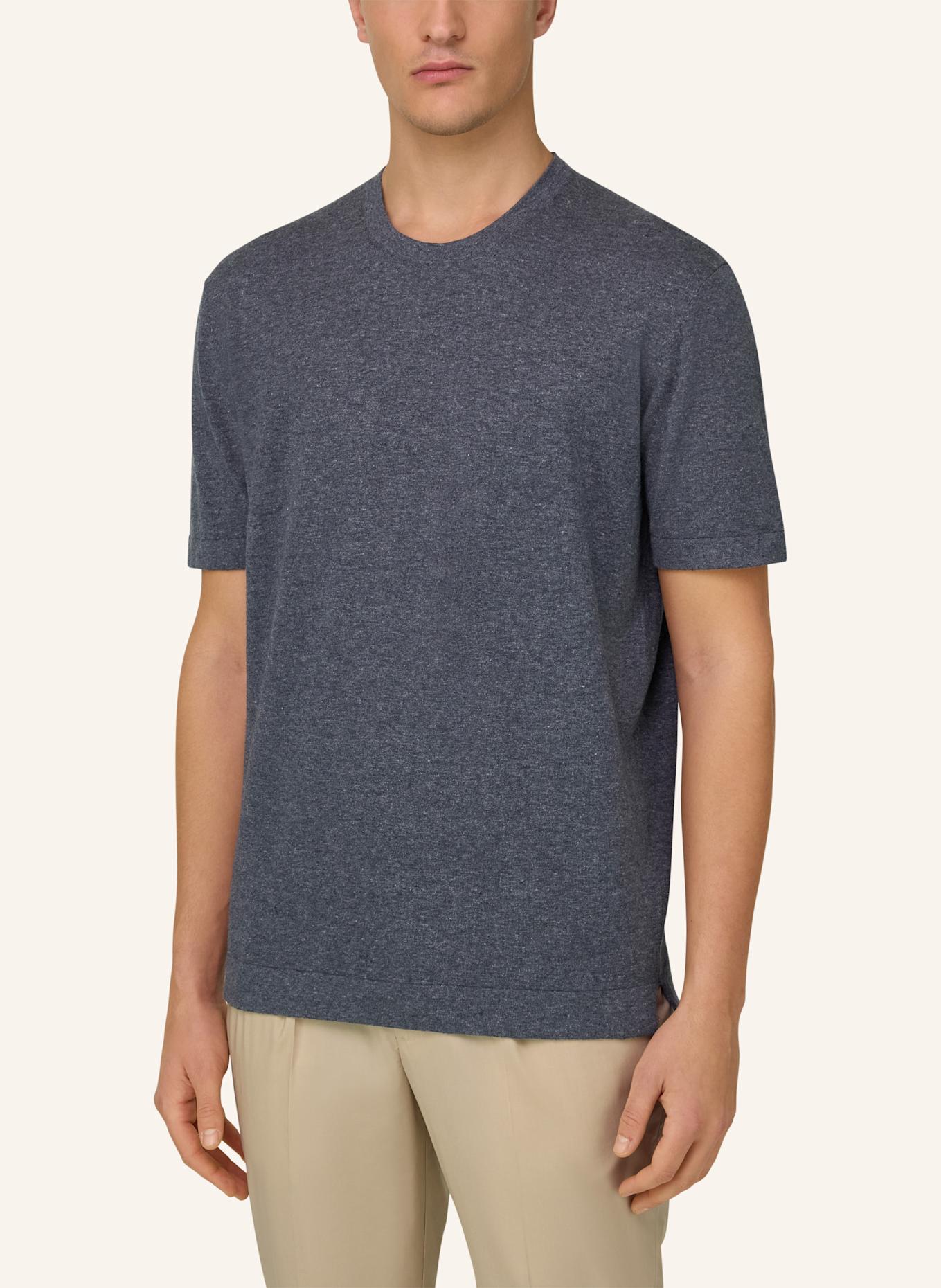 BOGGI MILANO Trui: BLAUW