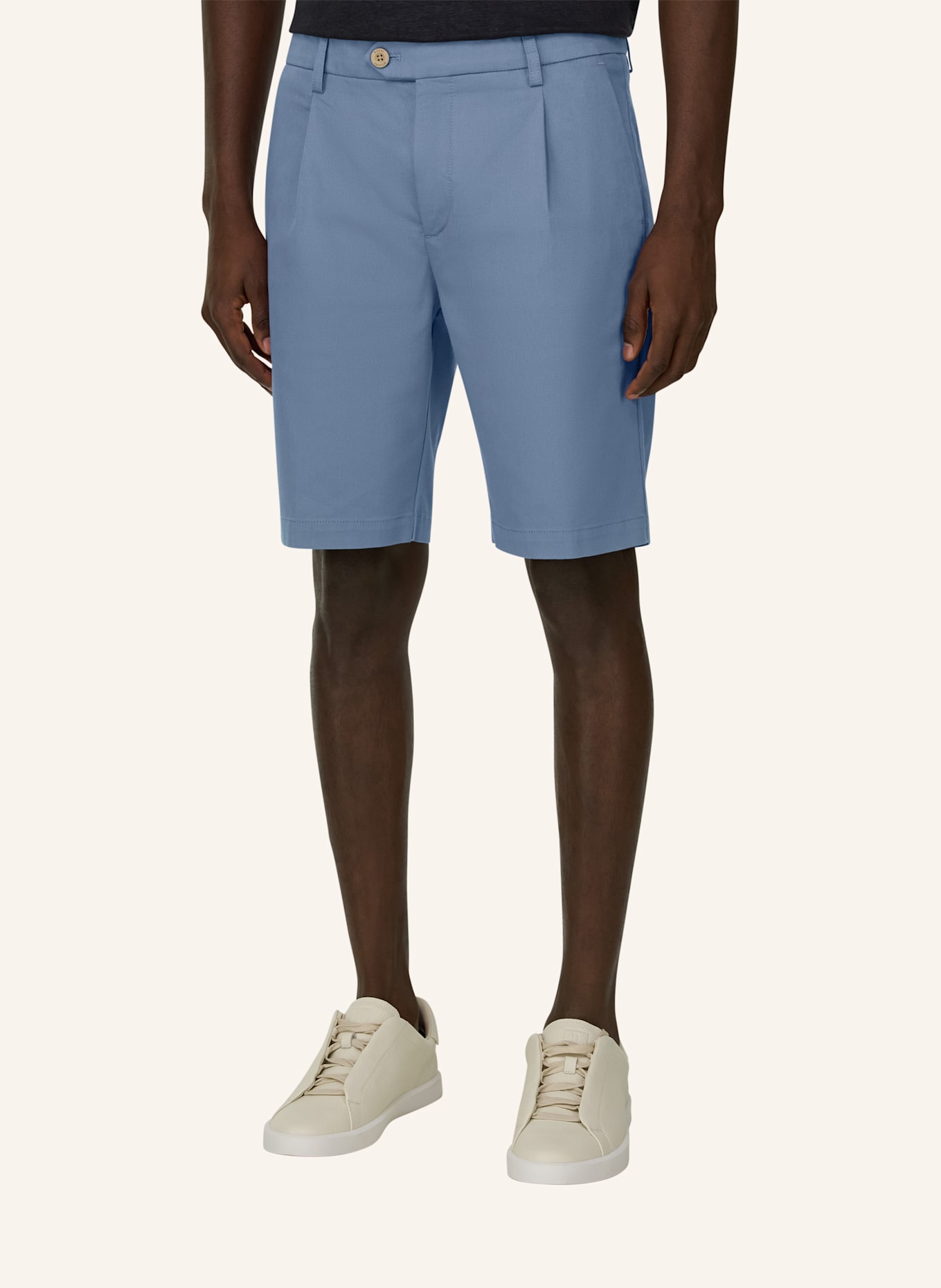 BOGGI MILANO Bermudahose: BLAU