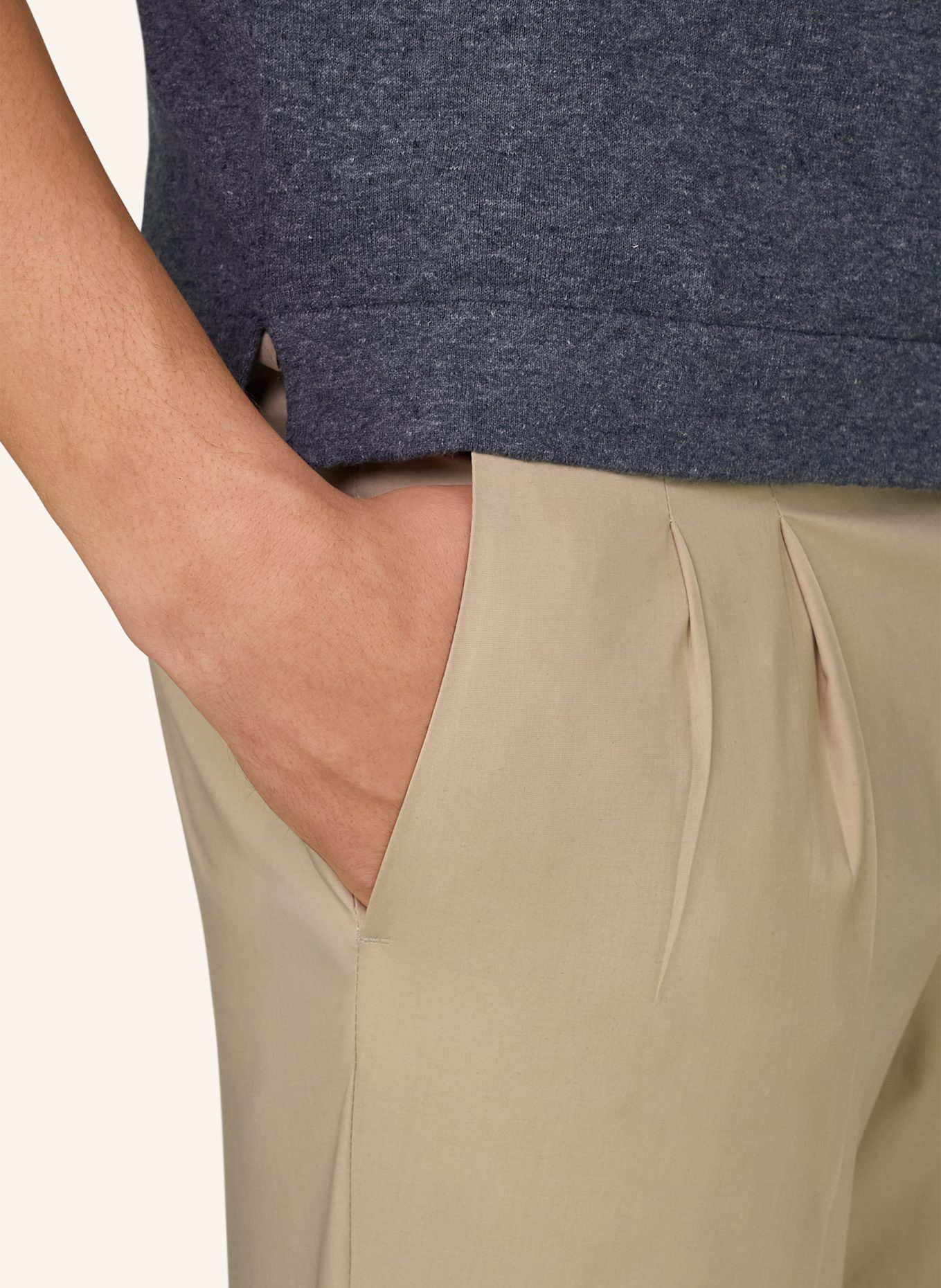 BOGGI MILANO Trui: BLAUW