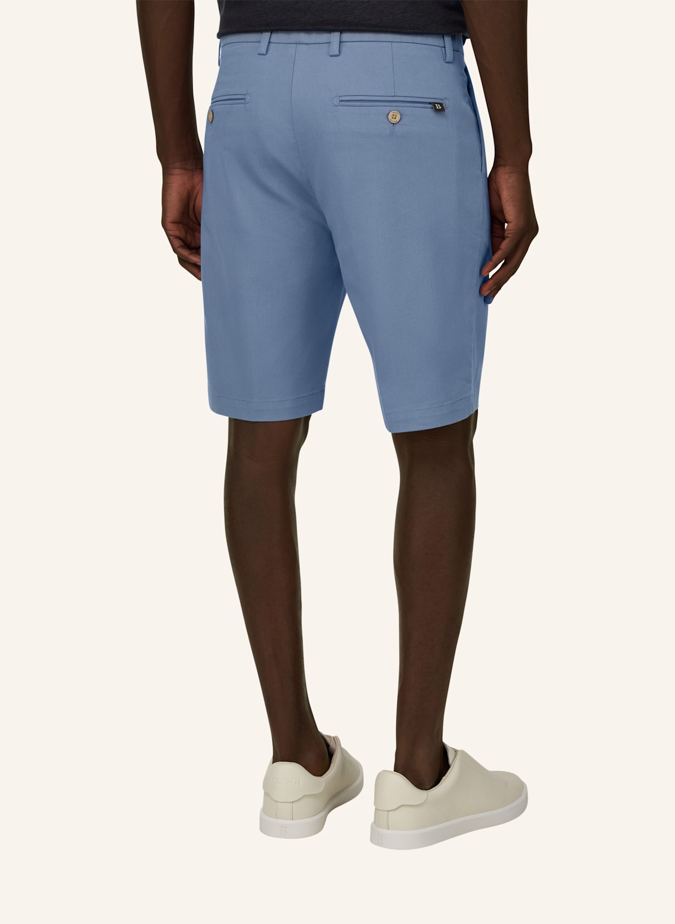 BOGGI MILANO Bermudahose: BLAU
