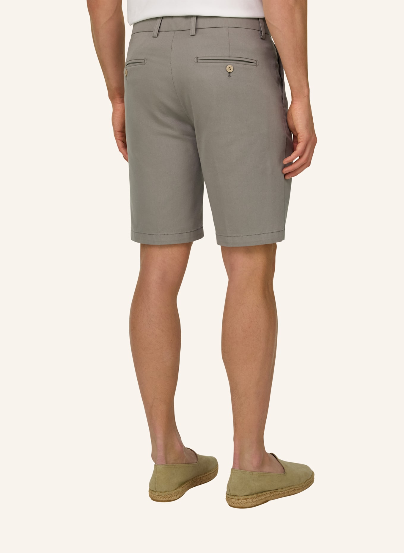 BOGGI MILANO Bermudahose: GRÜN