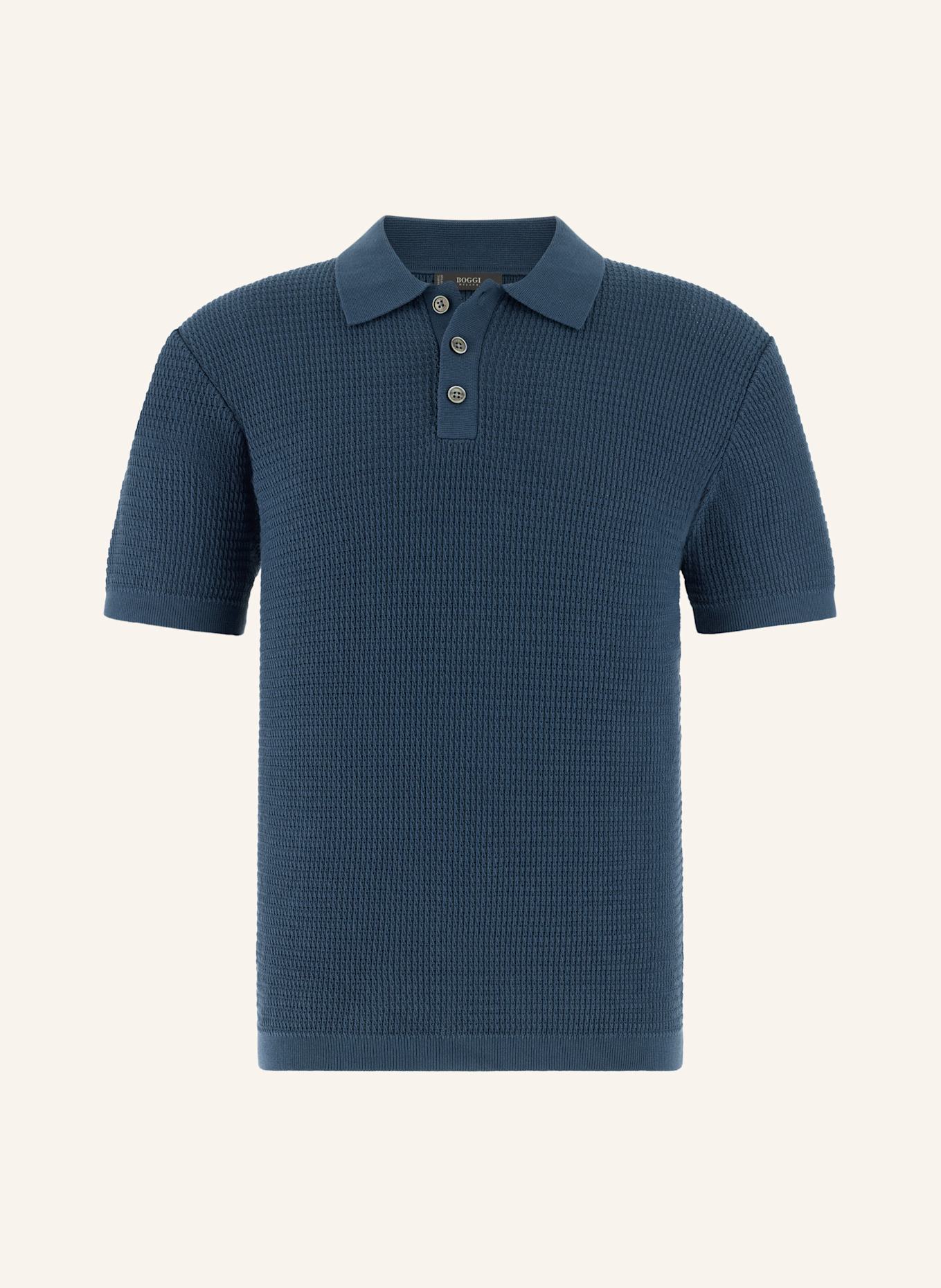 BOGGI MILANO Trui: BLAUW