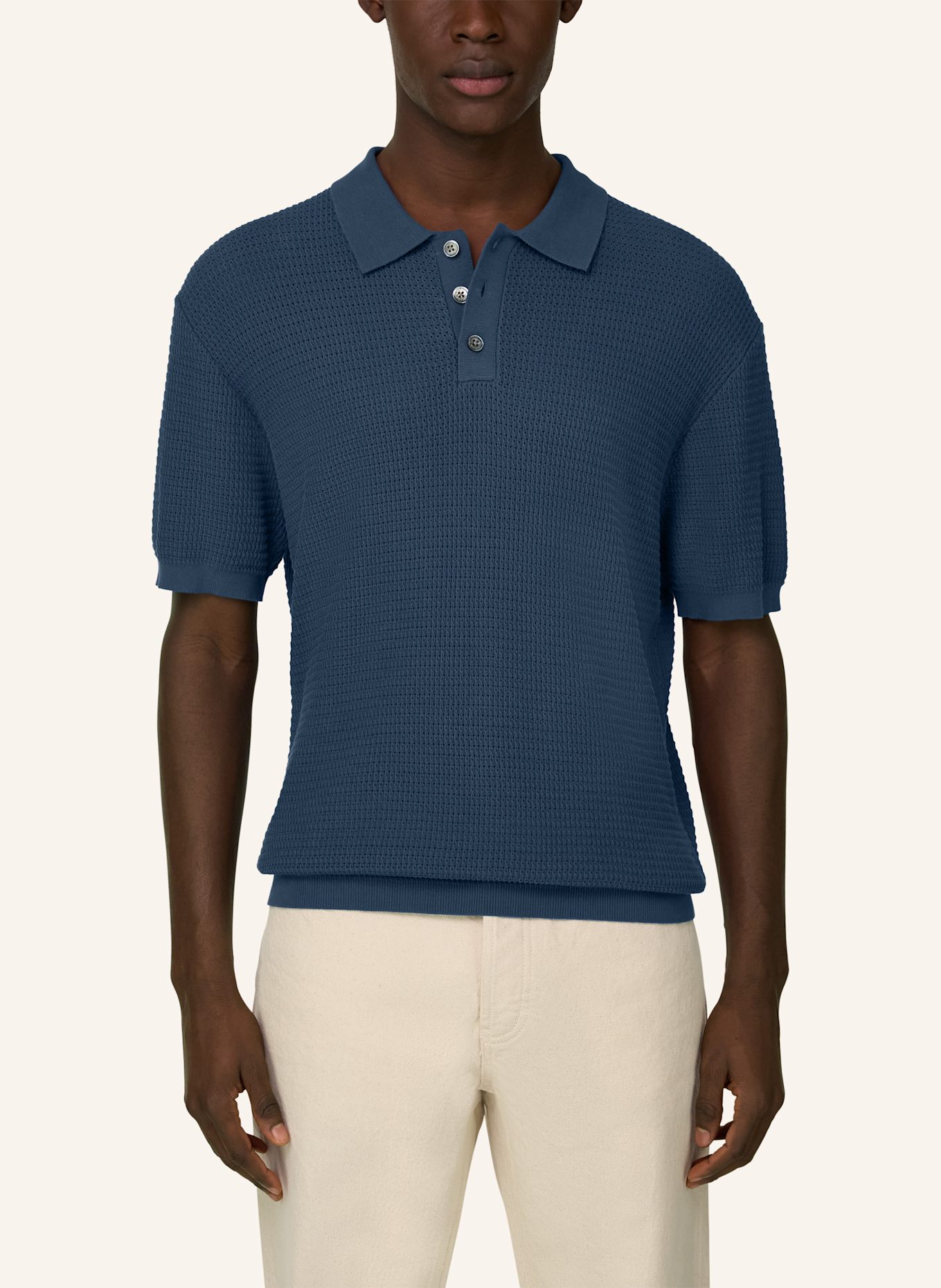 BOGGI MILANO Trui: BLAUW