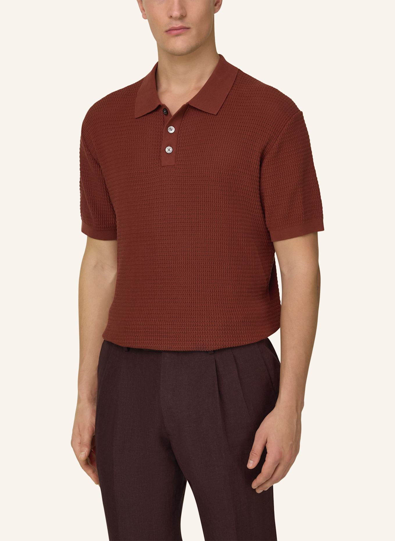 BOGGI MILANO Pullover: ORANGE