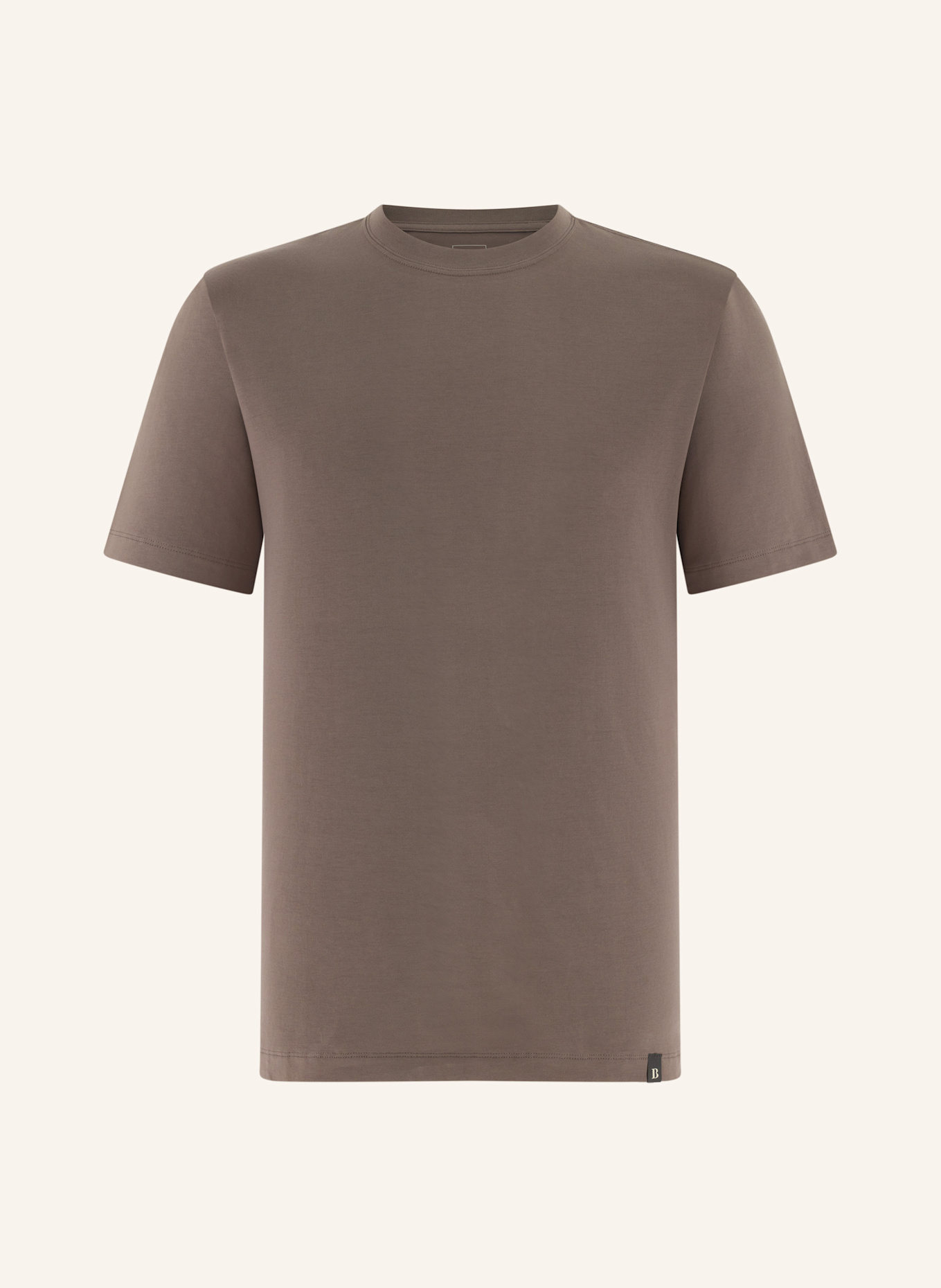 BOGGI MILANO T-Shirt: BRAUN