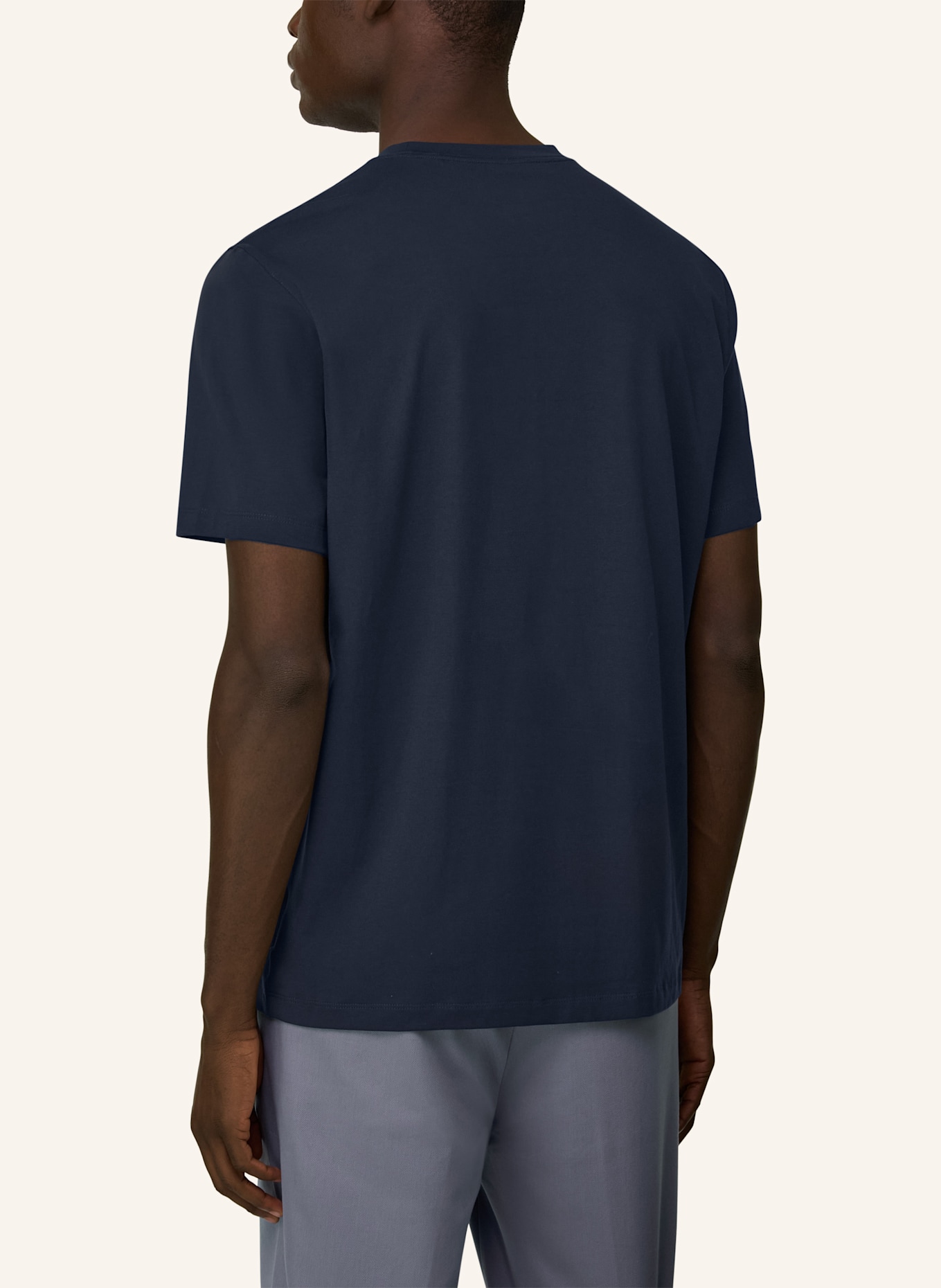BOGGI MILANO T-Shirt: BLAU
