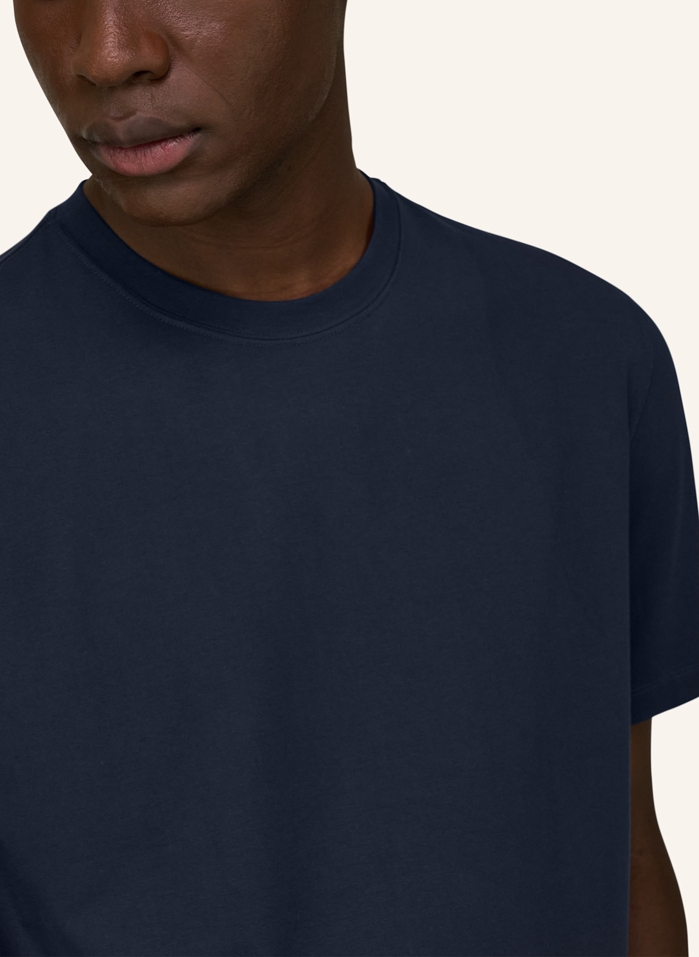 BOGGI MILANO T-Shirt: BLAU