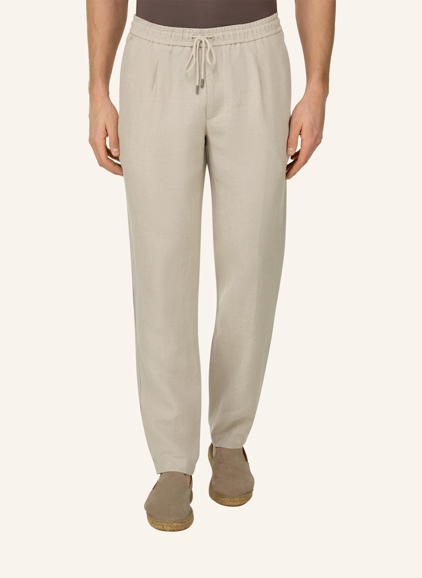 BOGGI MILANO Cordhose: BRAUN