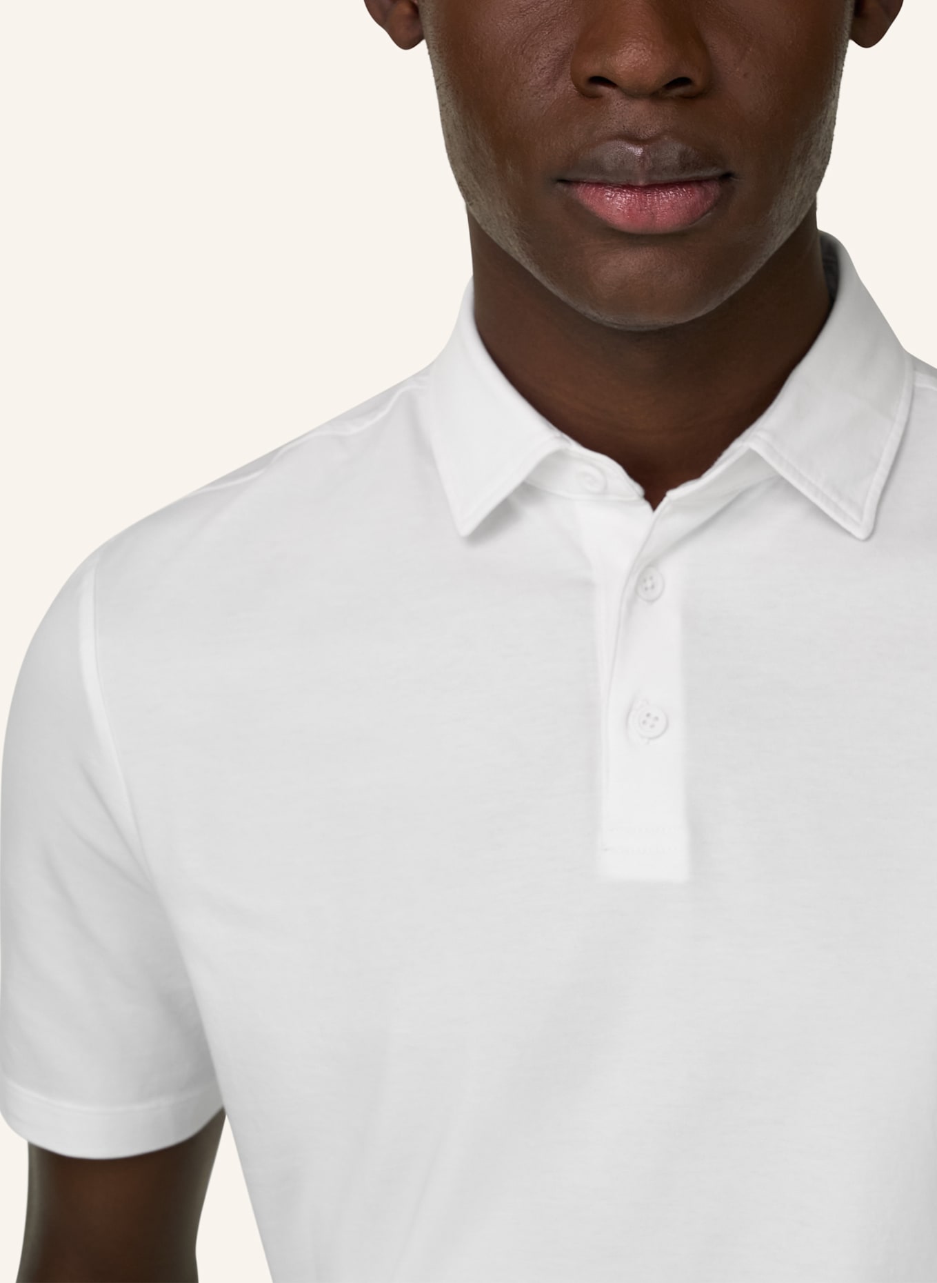 BOGGI MILANO Poloshirt: WIT