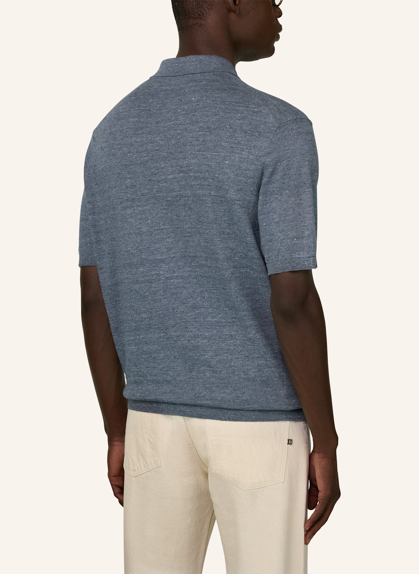 BOGGI MILANO Pullover: BLAU