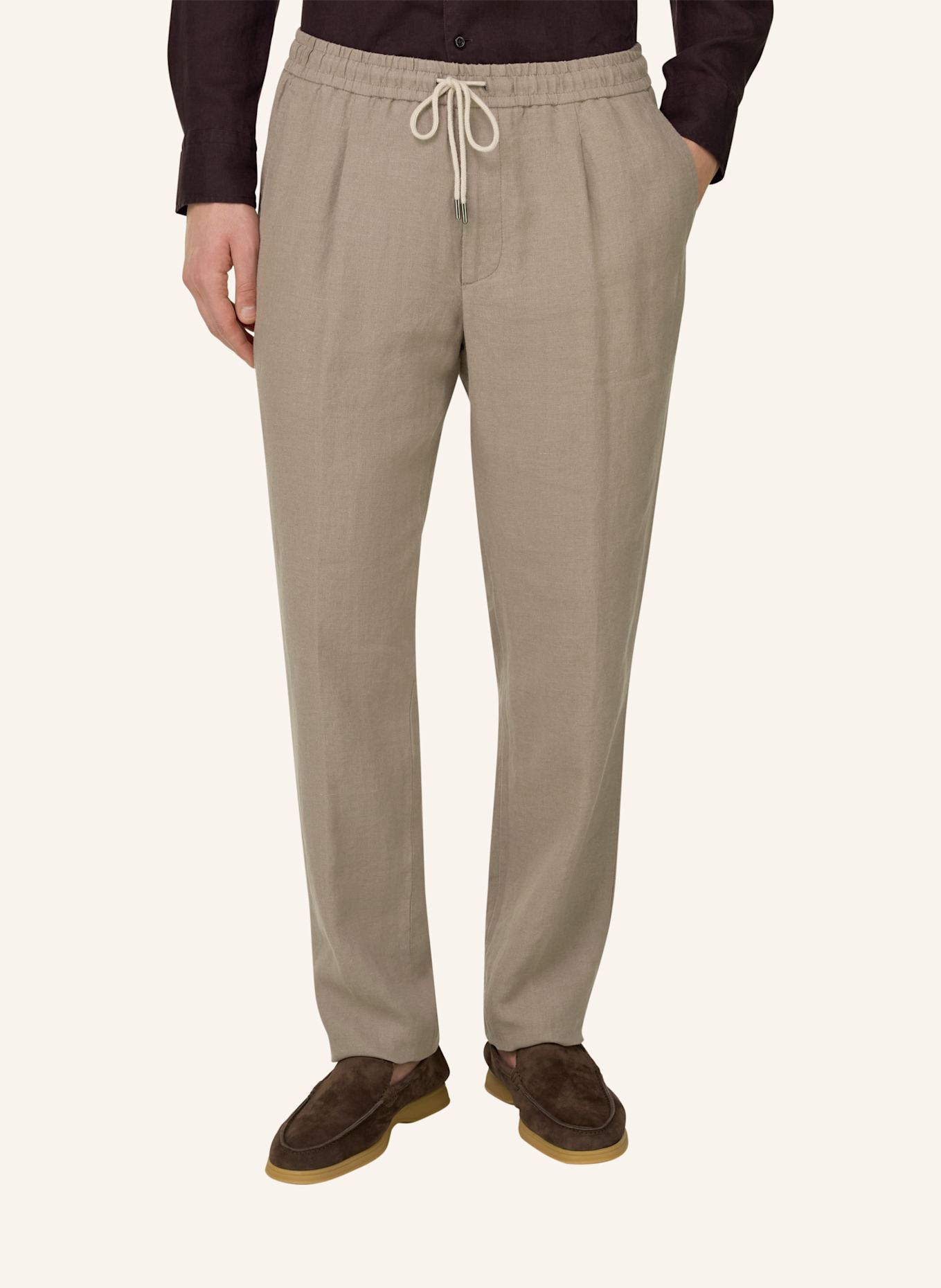 BOGGI MILANO Cordhose: GRAU