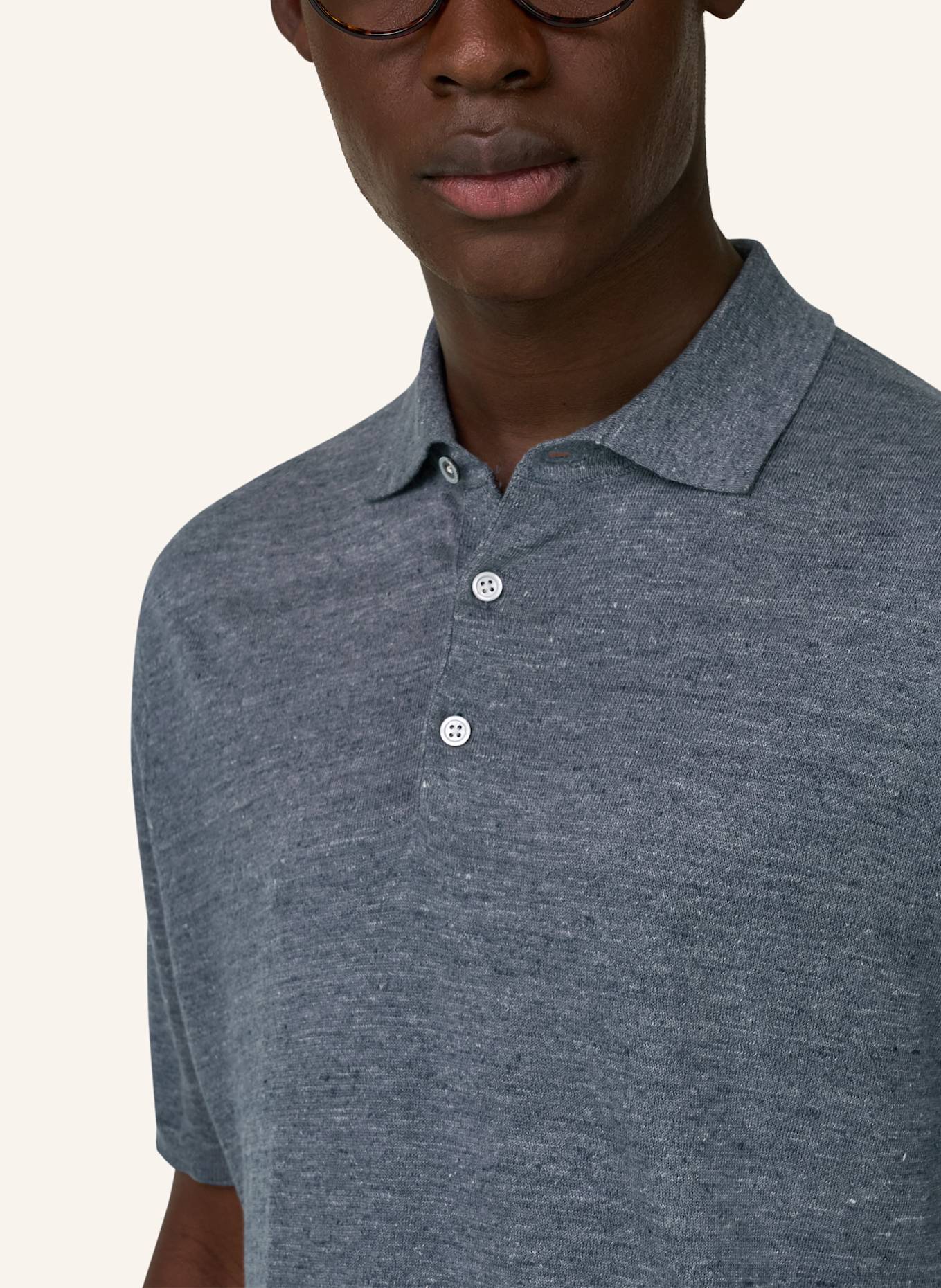 BOGGI MILANO Pullover: BLAU