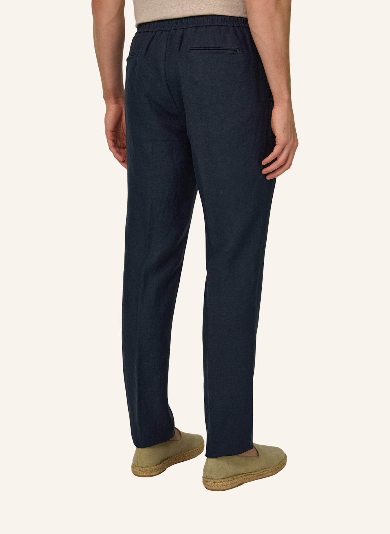 BOGGI MILANO Cordhose: BLAU