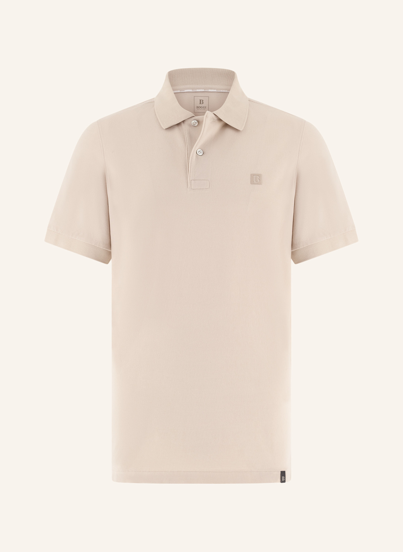 BOGGI MILANO Poloshirt: NUDE