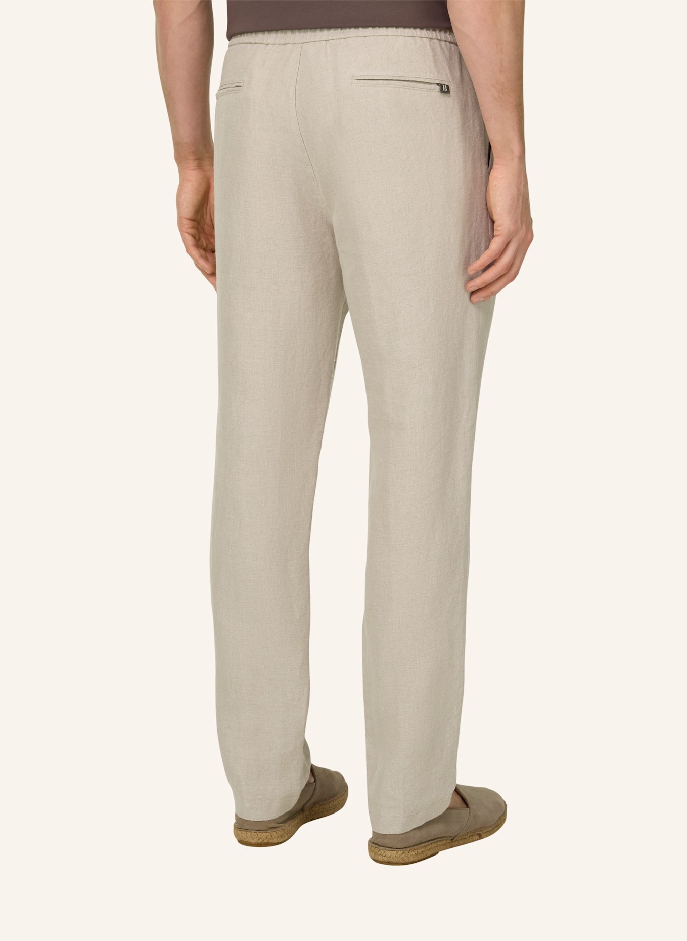 BOGGI MILANO Cordhose: BRAUN