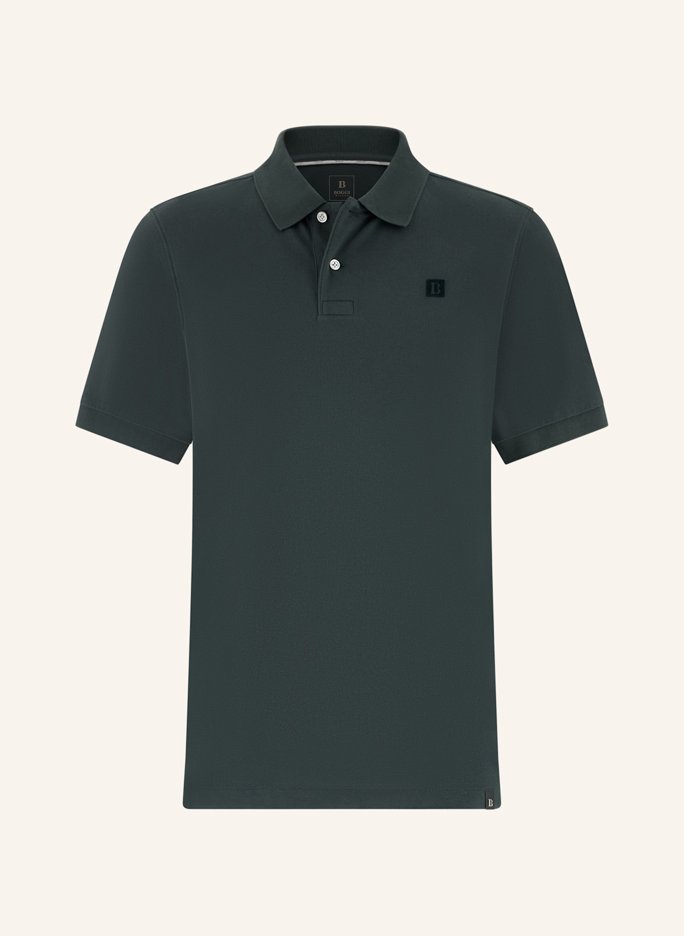 BOGGI MILANO Poloshirt: GROEN