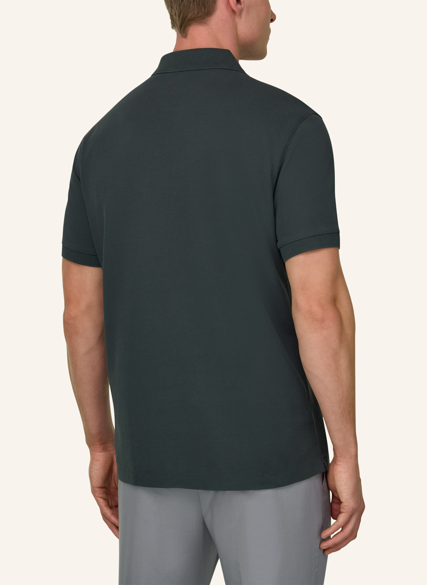 BOGGI MILANO Poloshirt: GROEN