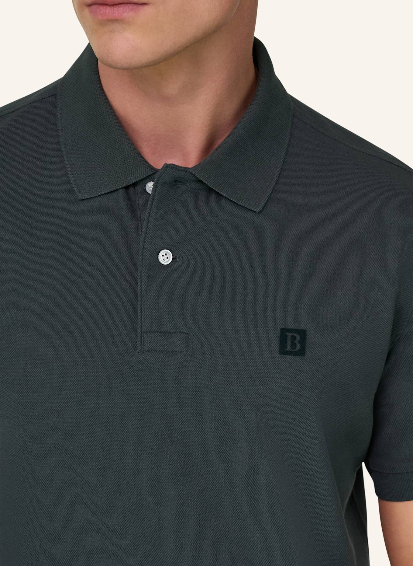 BOGGI MILANO Poloshirt: GROEN