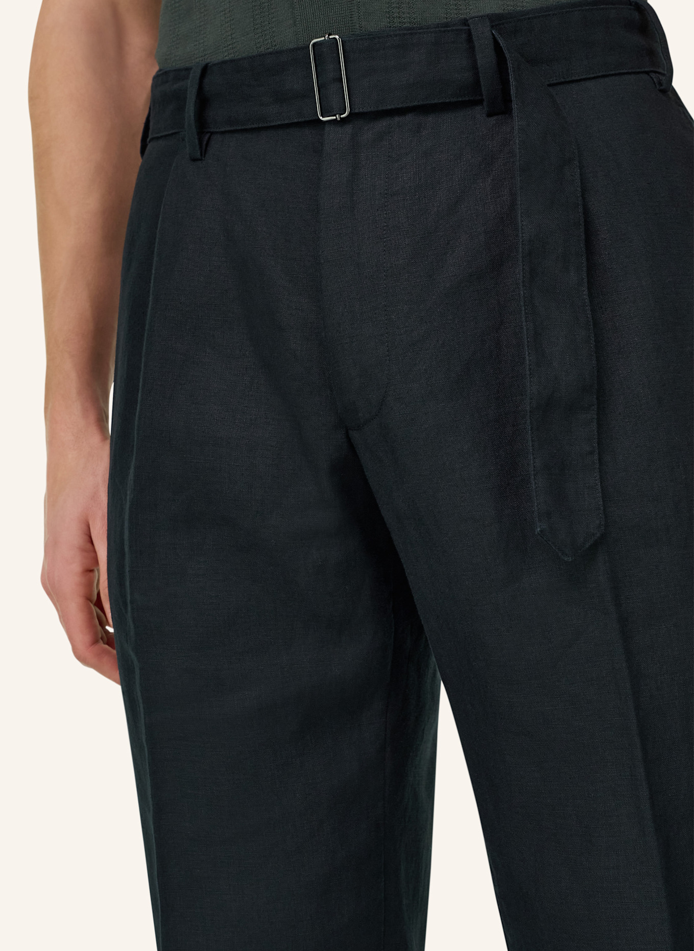BOGGI MILANO Cordhose: SCHWARZ