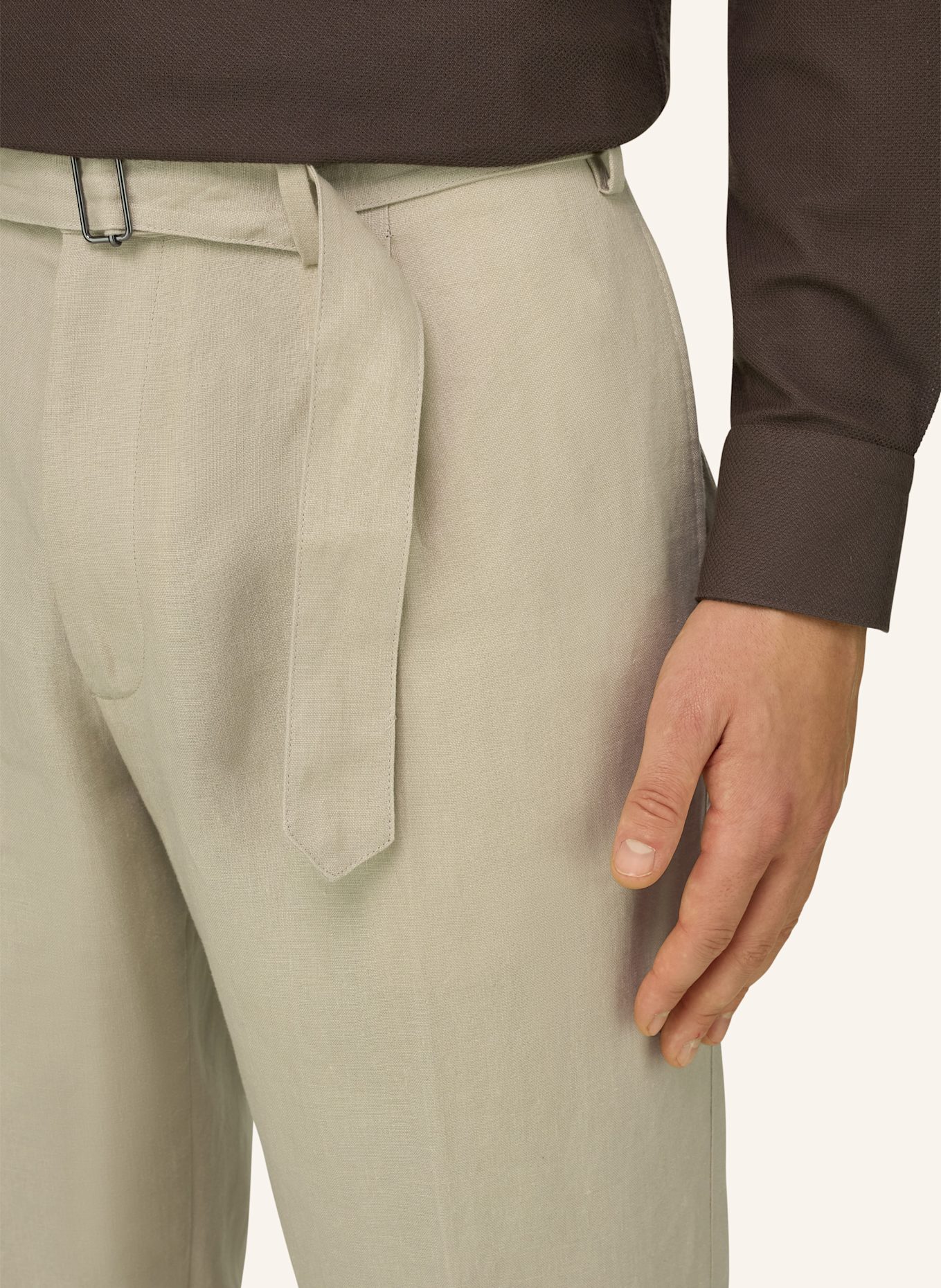 BOGGI MILANO corduroybroek: BRUIN