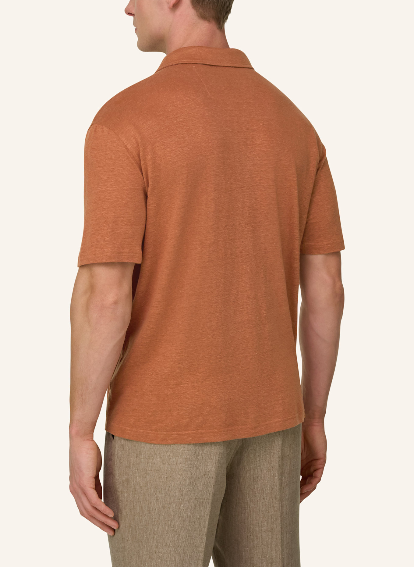 BOGGI MILANO Poloshirt: ROT