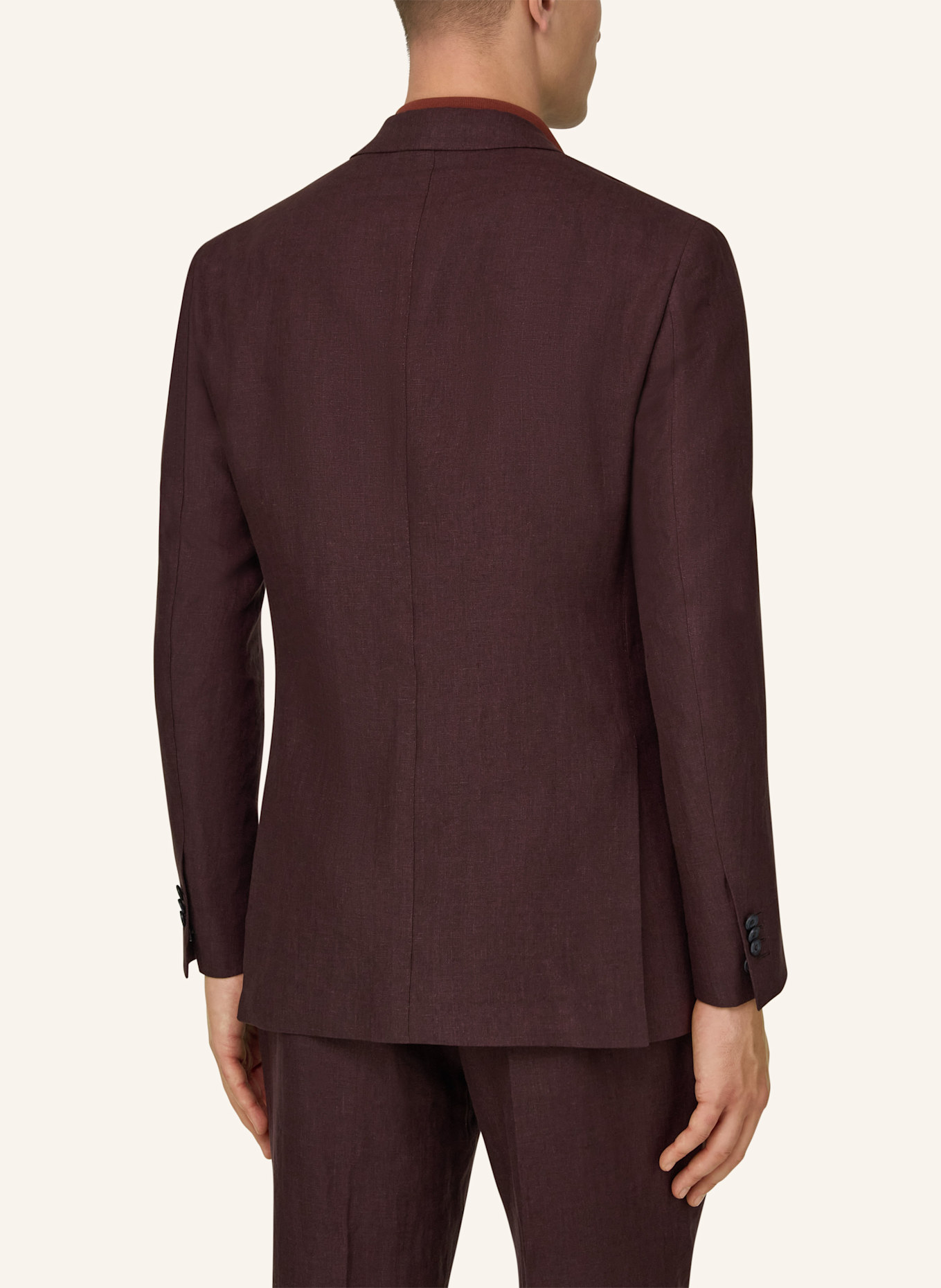 BOGGI MILANO Regular-Fit Suit: RED