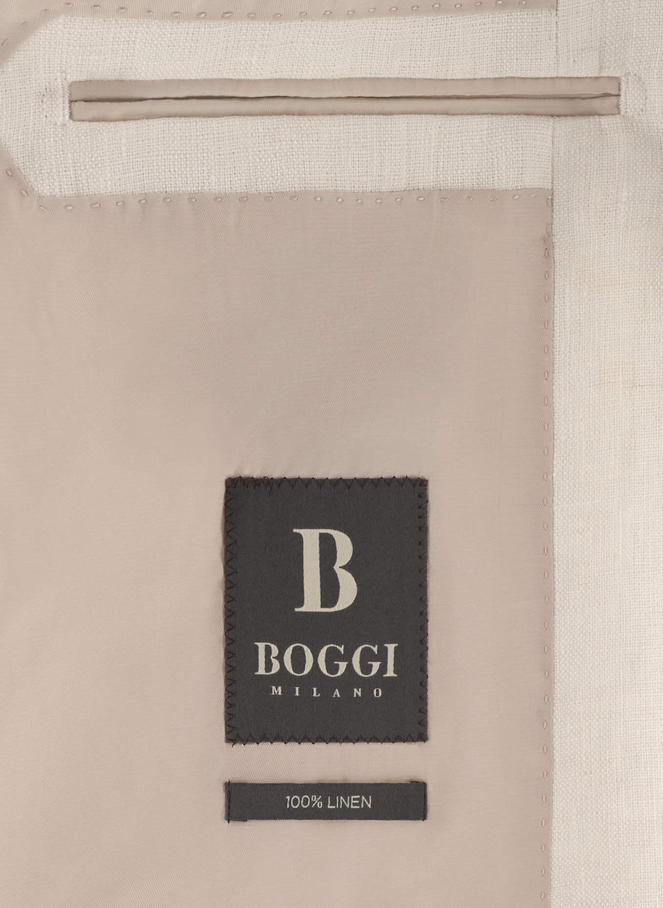 BOGGI MILANO Anzug Regular Fit: CRÈME