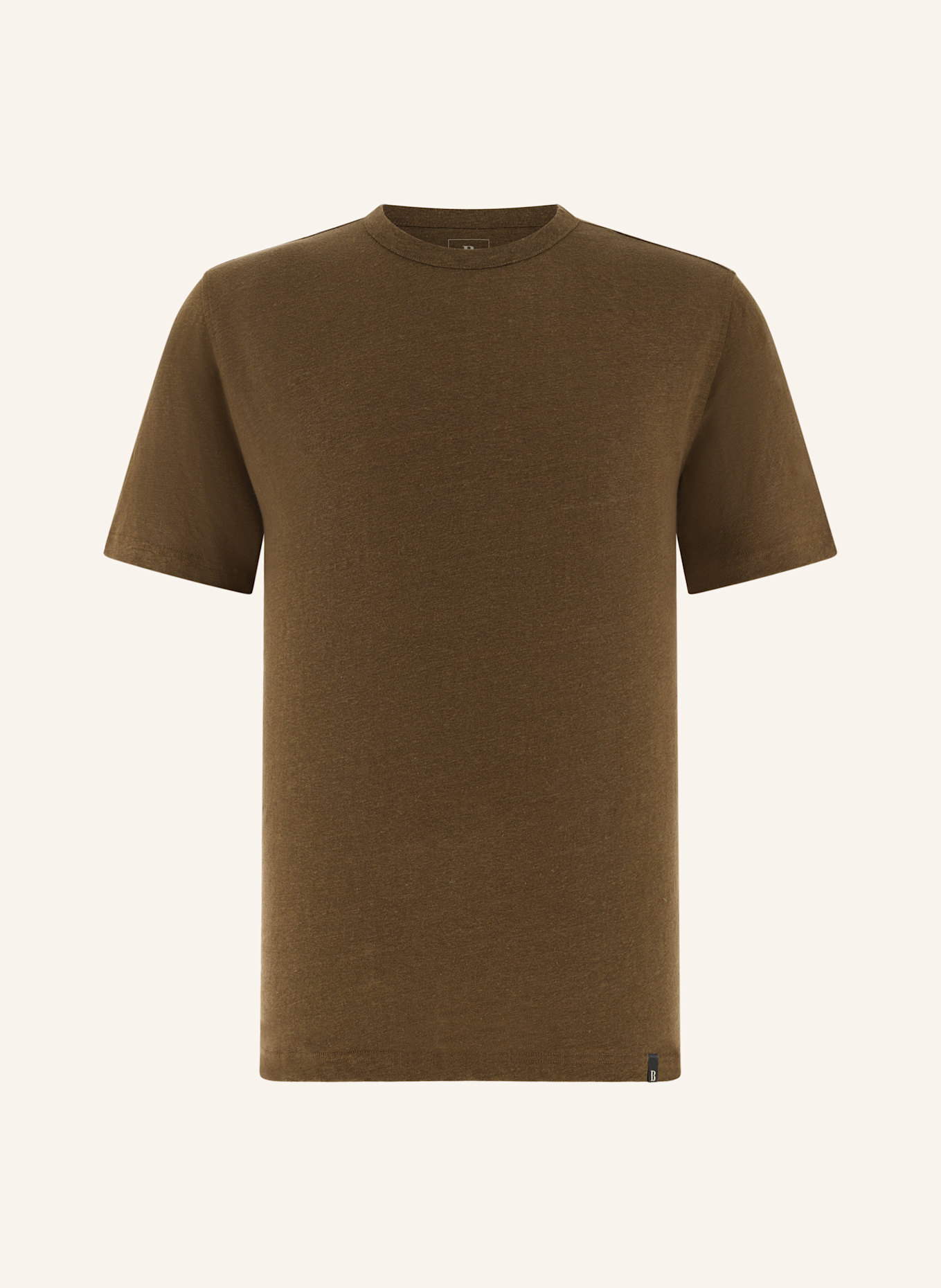 BOGGI MILANO T-Shirt: BRAUN