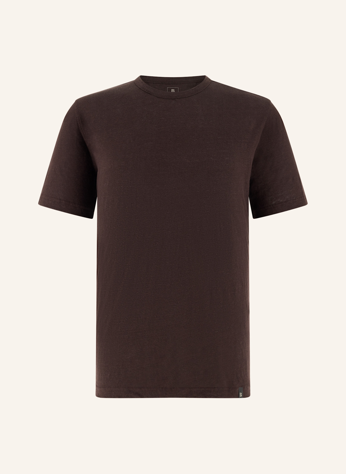 BOGGI MILANO T-Shirt: BRAUN
