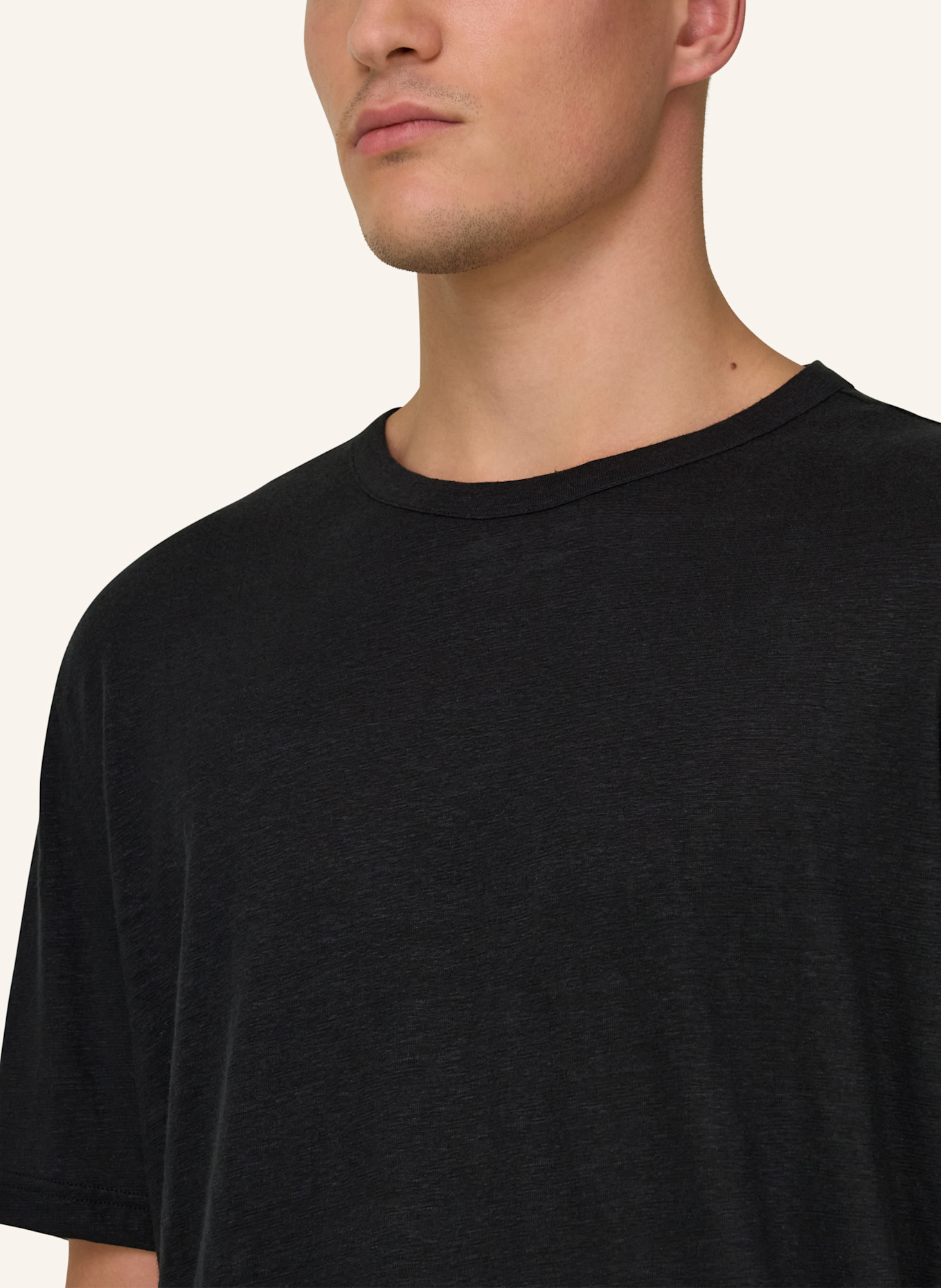 BOGGI MILANO T-Shirt: SCHWARZ