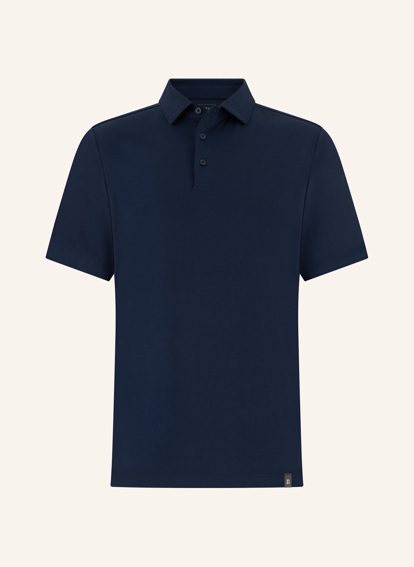 BOGGI MILANO Poloshirt: BLAUW