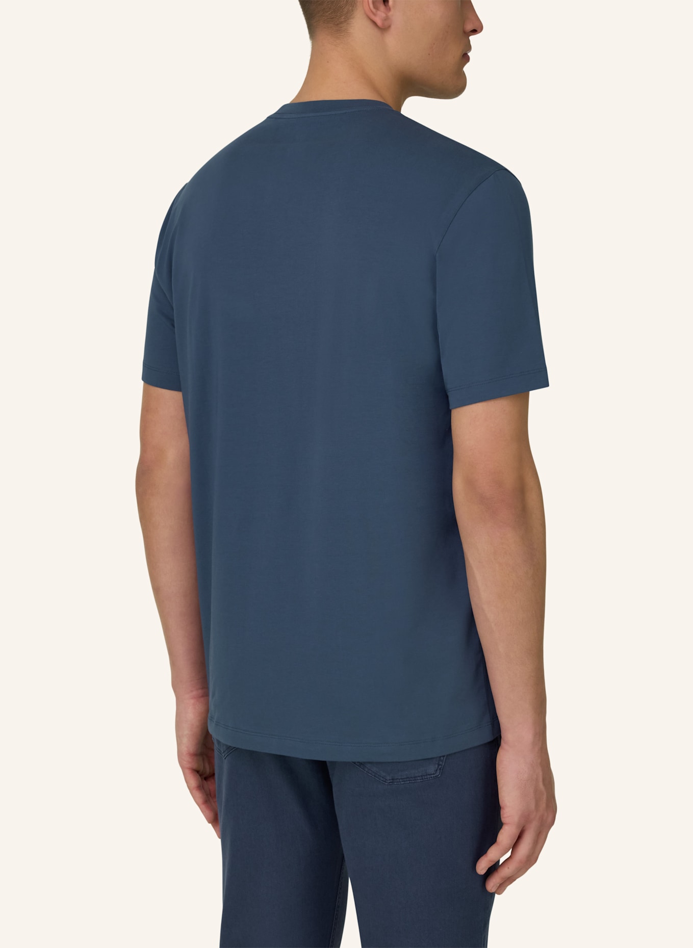 BOGGI MILANO T-Shirt: BLAU