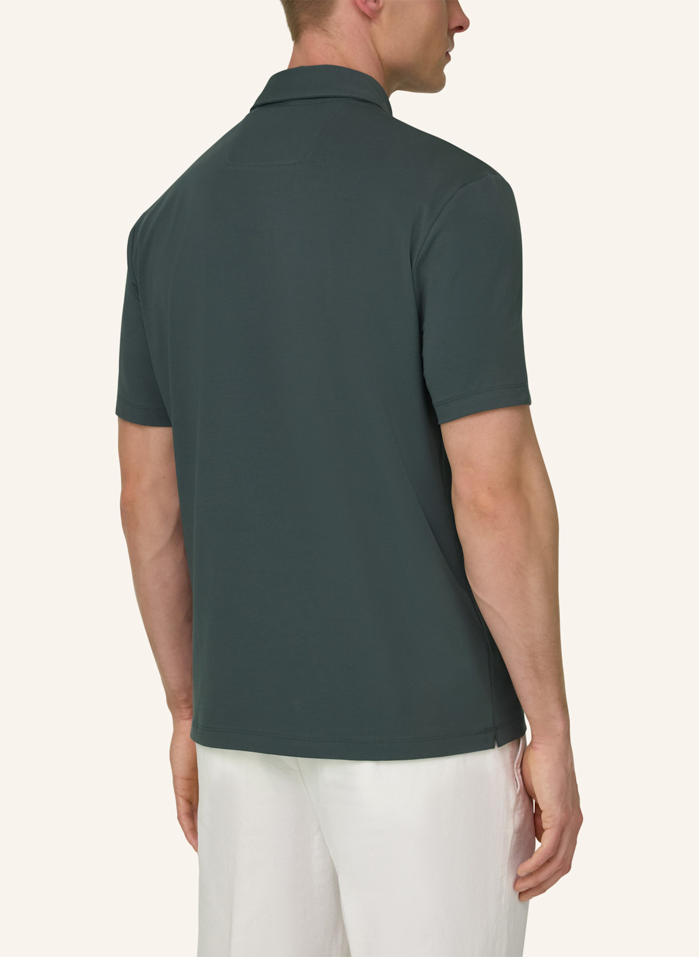 BOGGI MILANO Poloshirt: GROEN