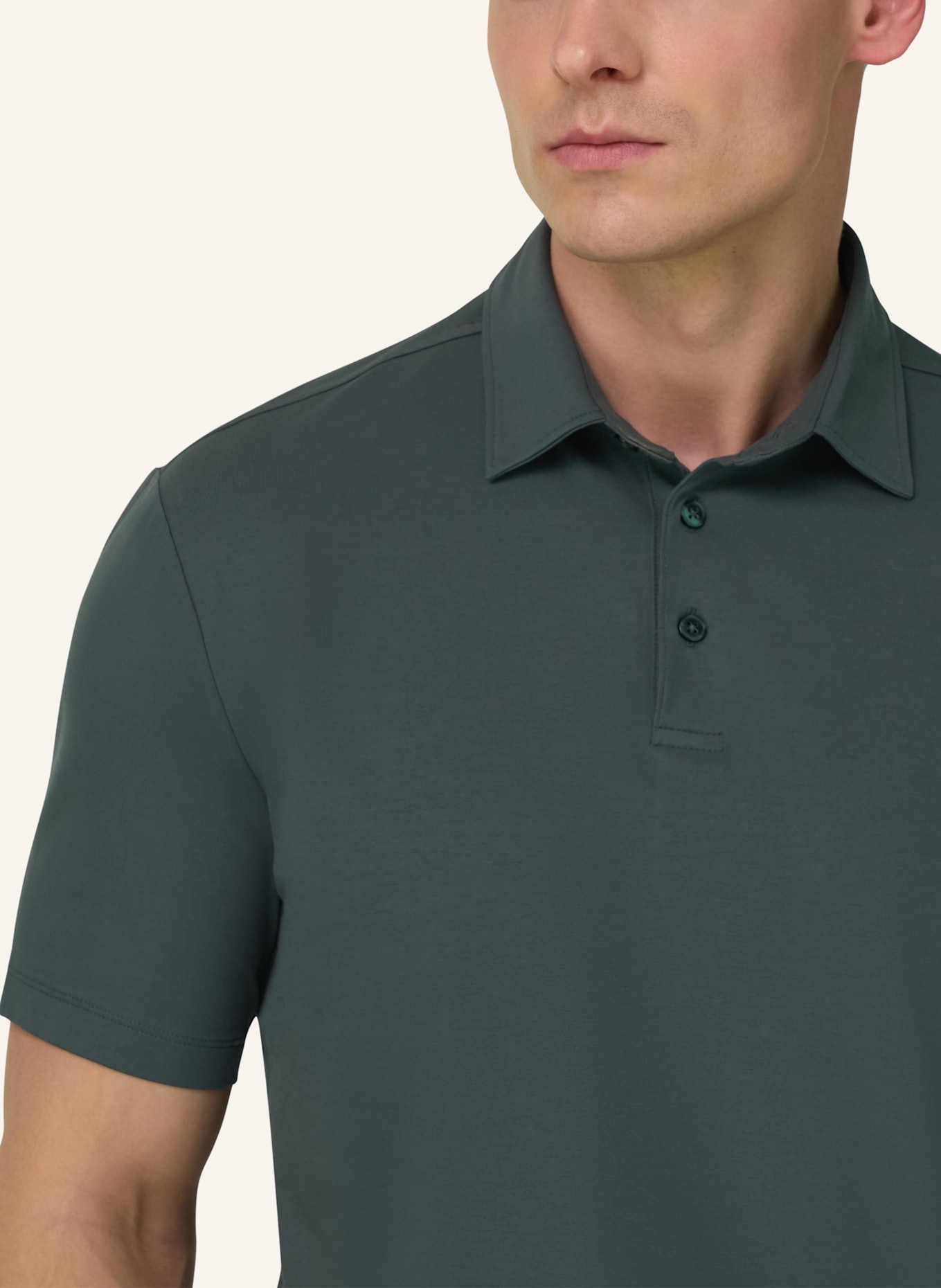 BOGGI MILANO Poloshirt: GROEN