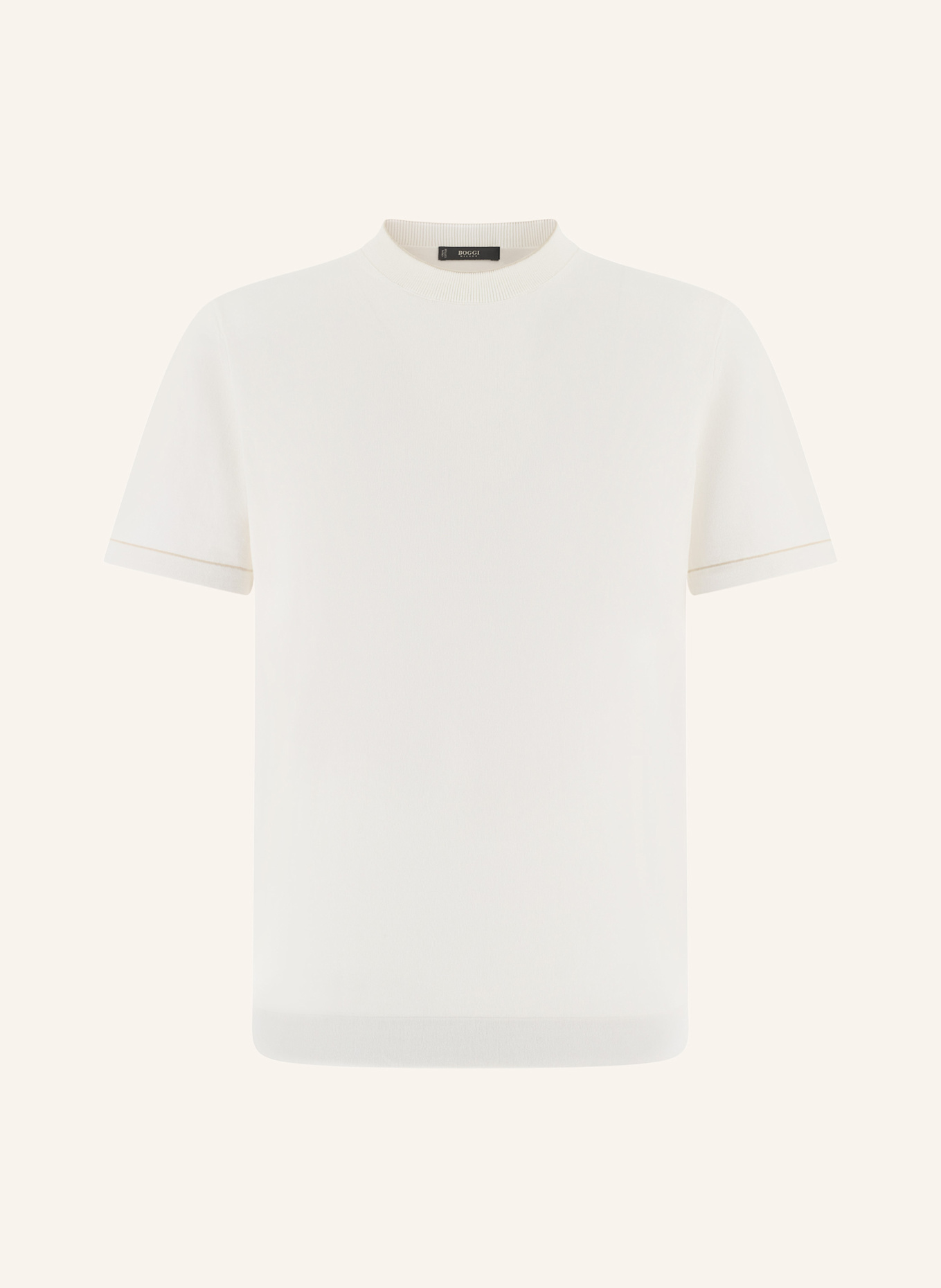 BOGGI MILANO Pullover: WIT